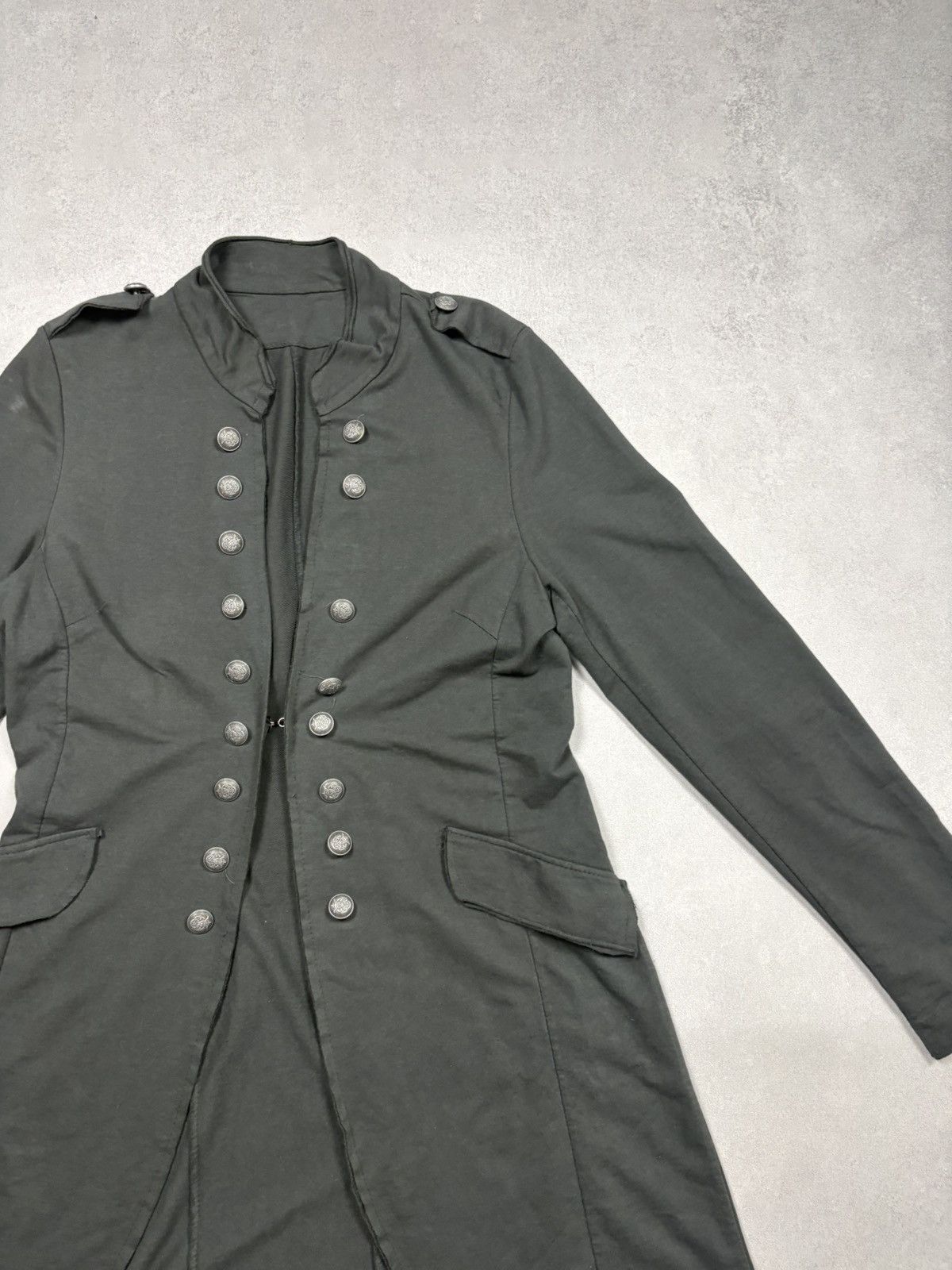 Hysteric Glamour Vintage 2000s Napoleon Military Gusar Coat Ornate Jacket Y2K Size L / US 10 / IT 46 - 3 Thumbnail