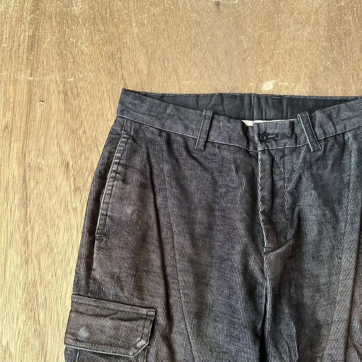 Adidas ADIDAS Y2K CORDUROY MINI FLARES/BOOTCUT BLACK PANTS Size US 28 / EU 44 - 5 Thumbnail
