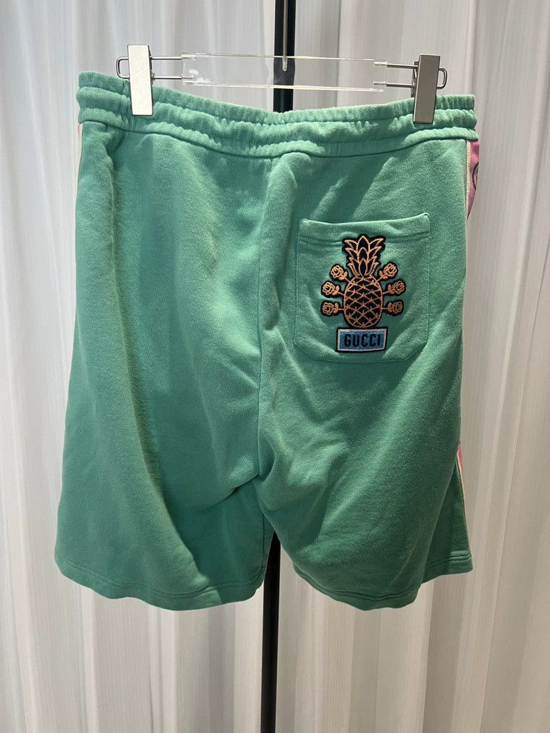 Gucci Gucci Pineapple Short Pants in L Size-dmc Size US 34 / EU 50 - 2 Thumbnail
