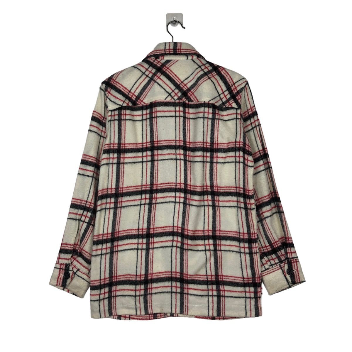 Japanese Brand 🔥Vintage Wool Shirt Flannel Jacket Mozz Tartan Design Size US M / EU 48-50 / 2 - 8 Thumbnail
