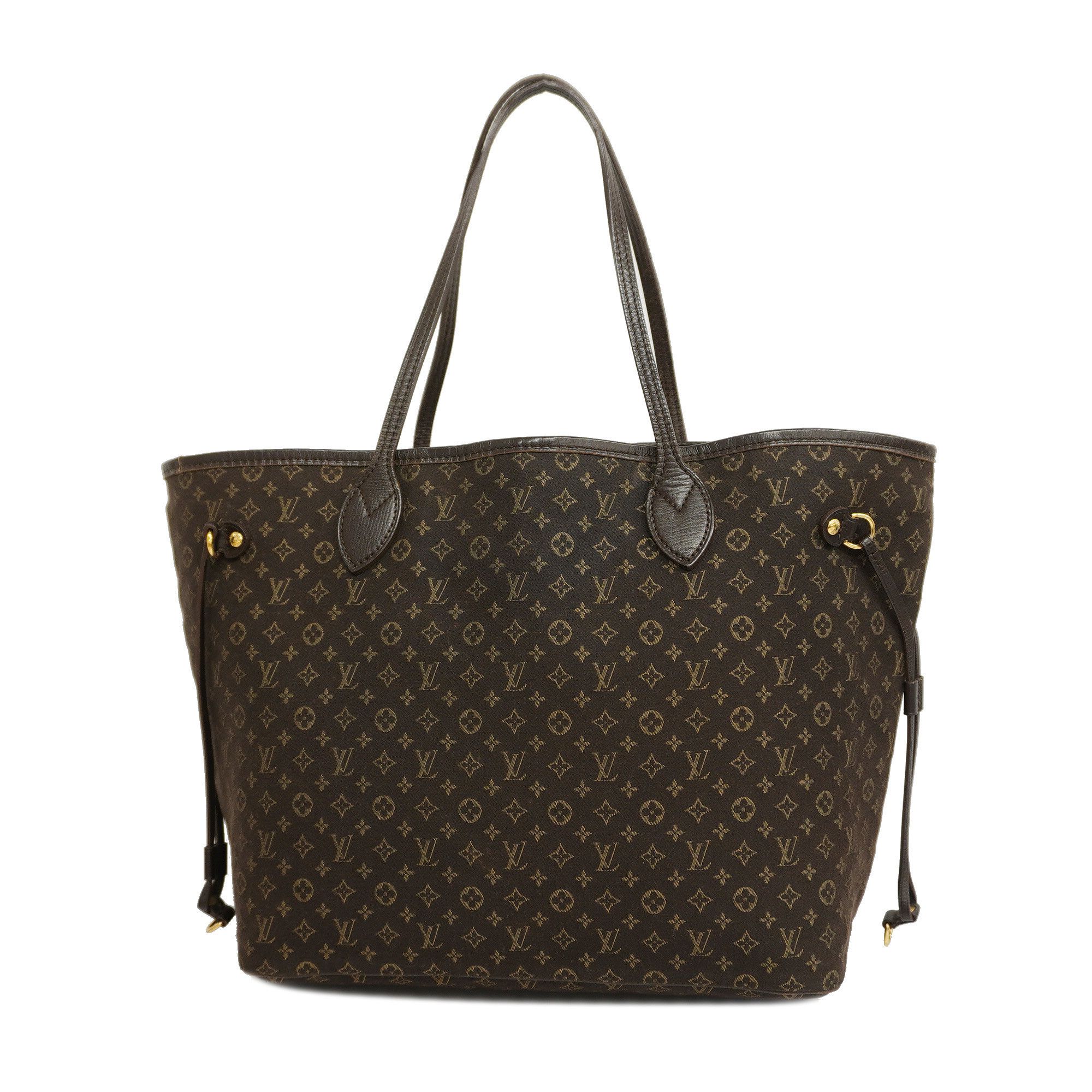 Auth LOUIS VUITTON Monogram Idylle Neverfull MM Tote Bag Brown M40513 Used  F/S