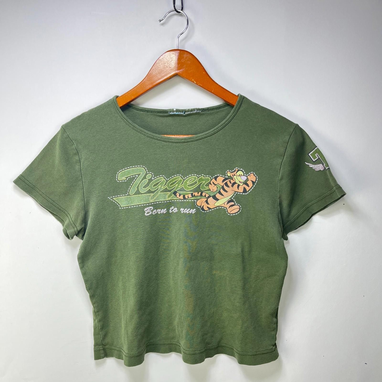 Disney Vintage Tigger Disney Pooh Y2K Shirt Womens Small Fit Size S / US 4 / IT 40 - 1 Thumbnail