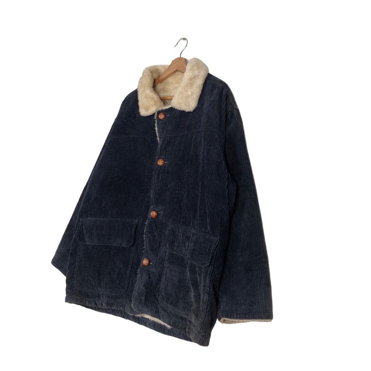 If Six Was Nine 🔥Vintage Shearling Chore Work Jacket Pract Studio Japan Size US L / EU 52-54 / 3 - 2 Thumbnail