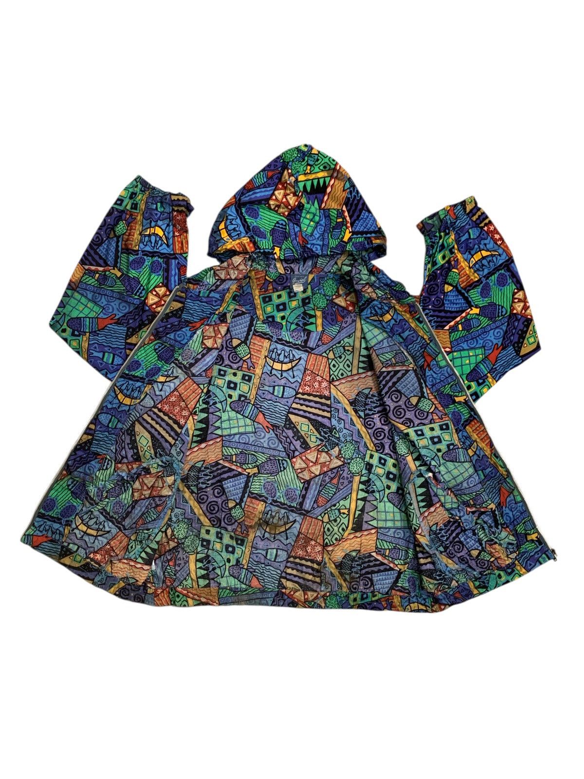 Japanese Brand Rare Design Gavial Colorful Geometric & Abstract Pattern Size US M / EU 48-50 / 2 - 3 Thumbnail