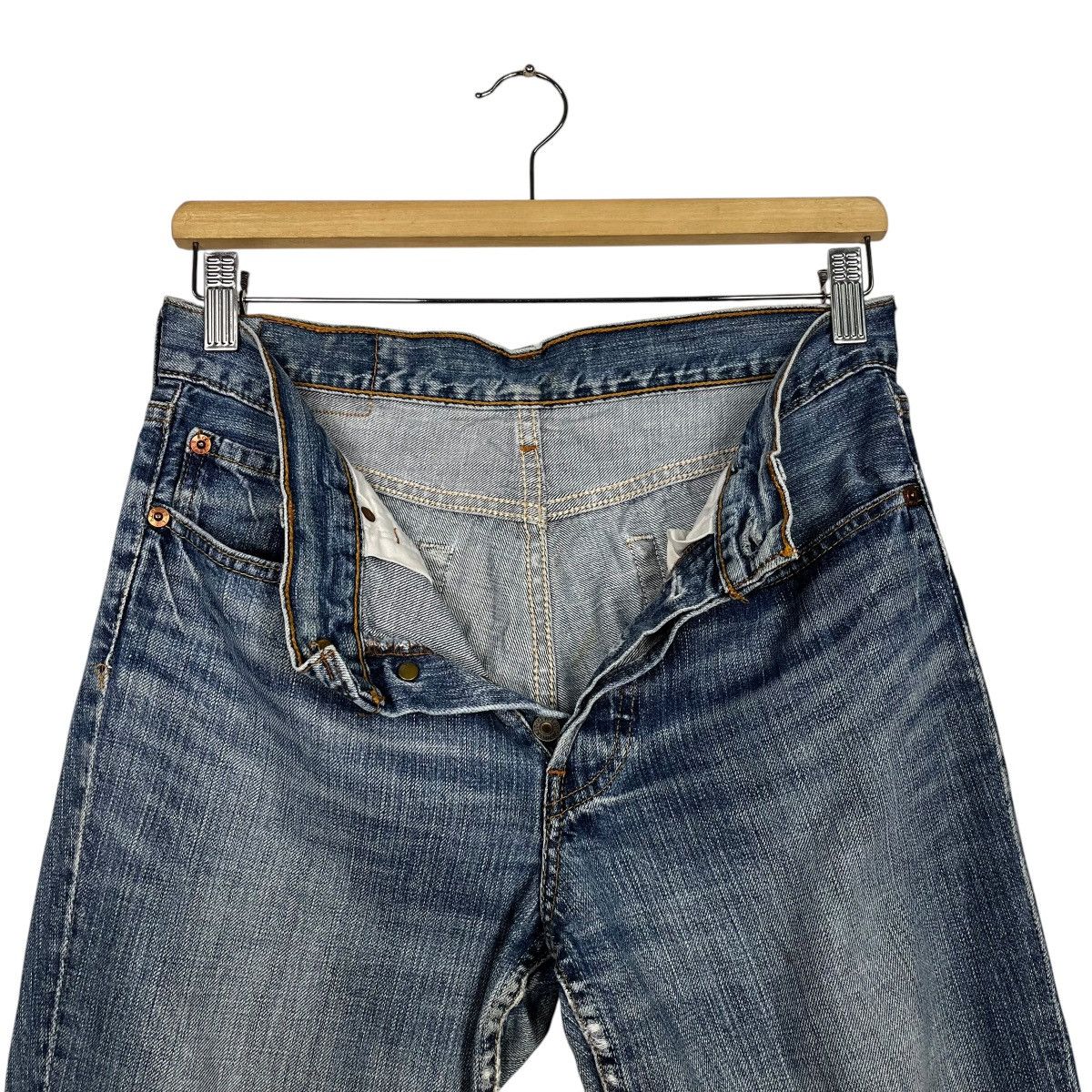 Levi's Vintage Y2k Levis 501 Denim Jeans Size 30" / US 8 / IT 44 - 15 Thumbnail