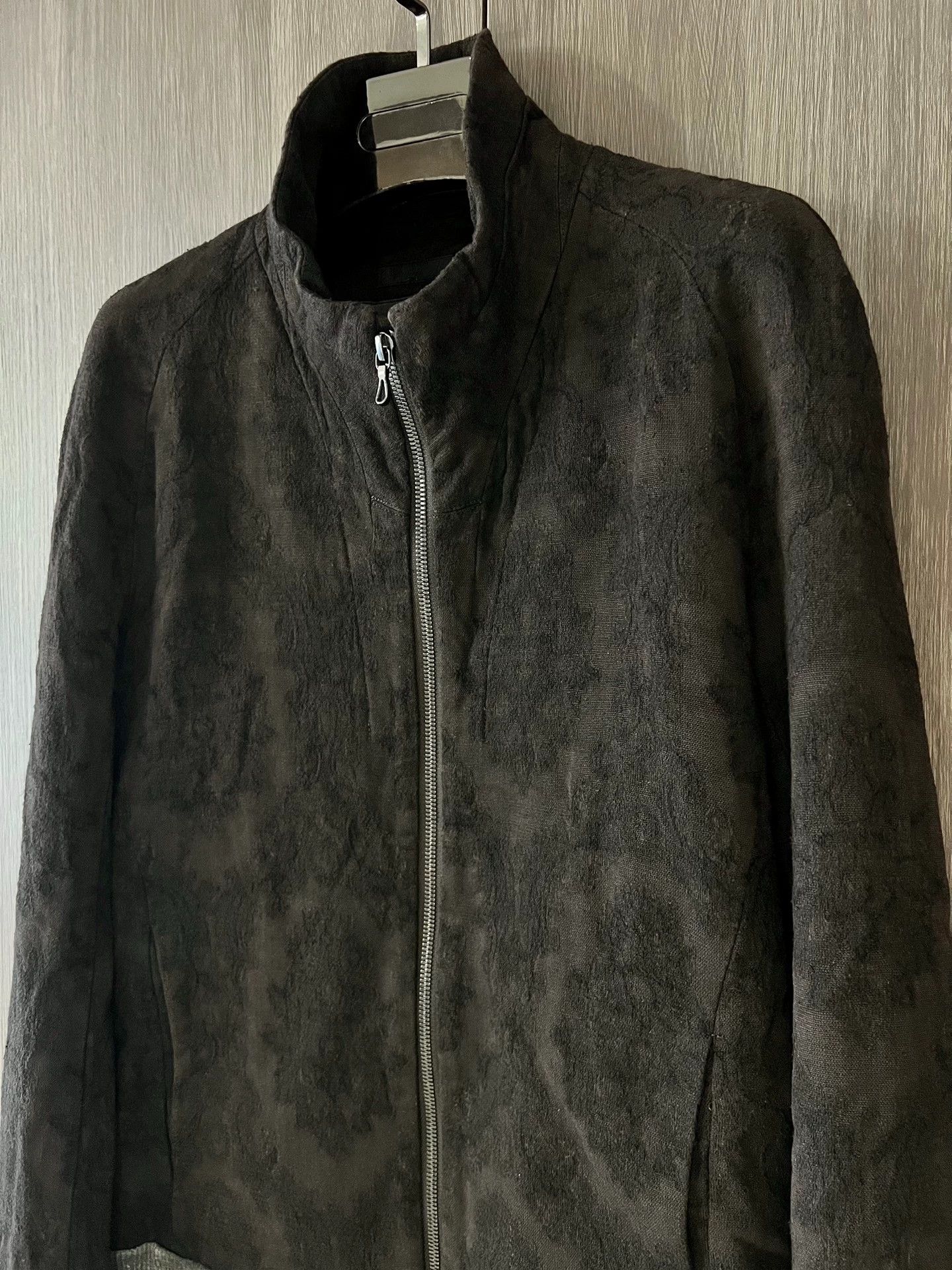 Julius Julius 7 Vintage Jacquard Stand Collar Coat Size US S / EU 44-46 / 1 - 4 Thumbnail