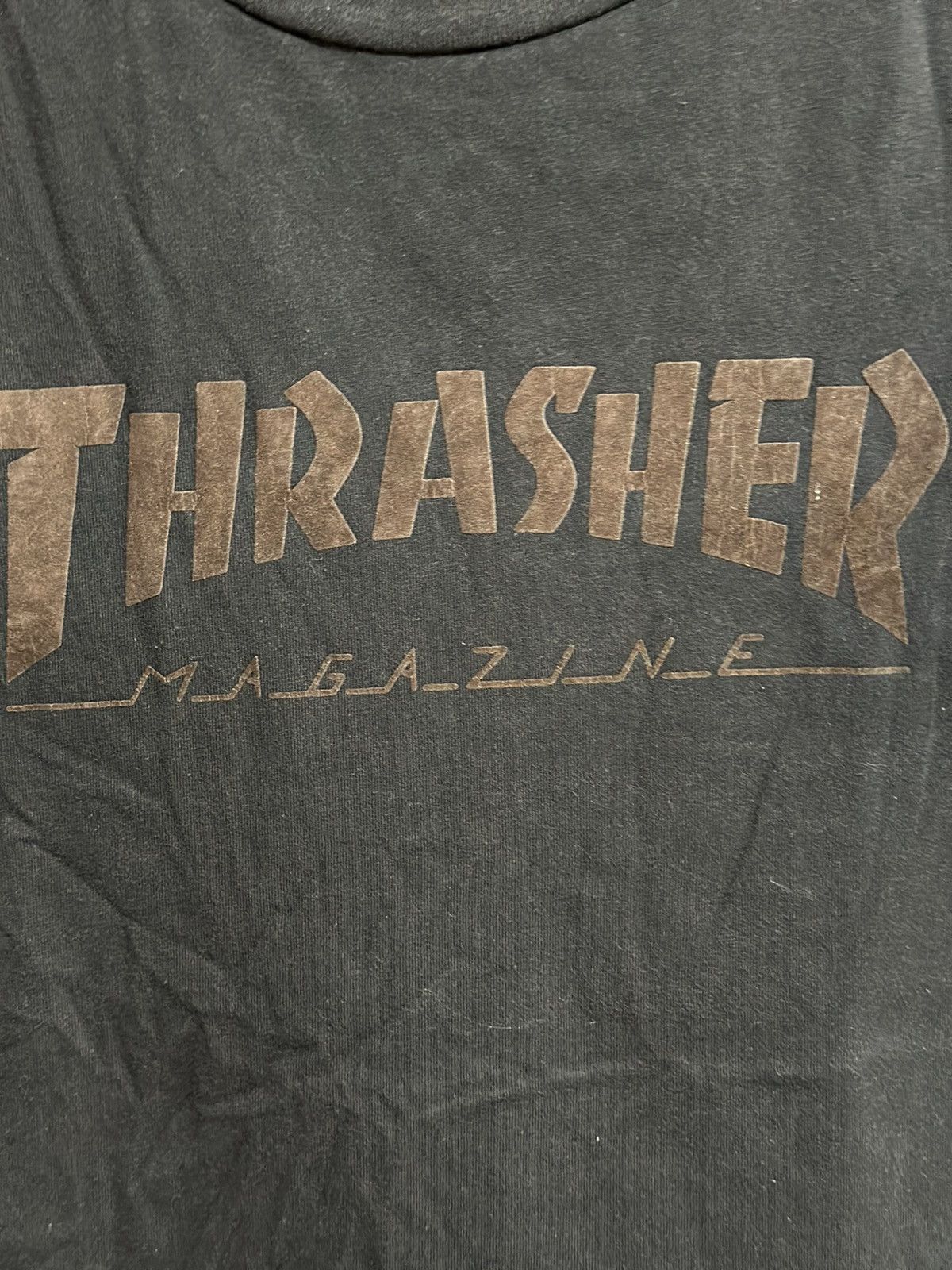 Japanese Brand × Thrasher × Vintage Vintage Thrasher Magazine Faded Tee Size US M / EU 48-50 / 2 - 2 Thumbnail