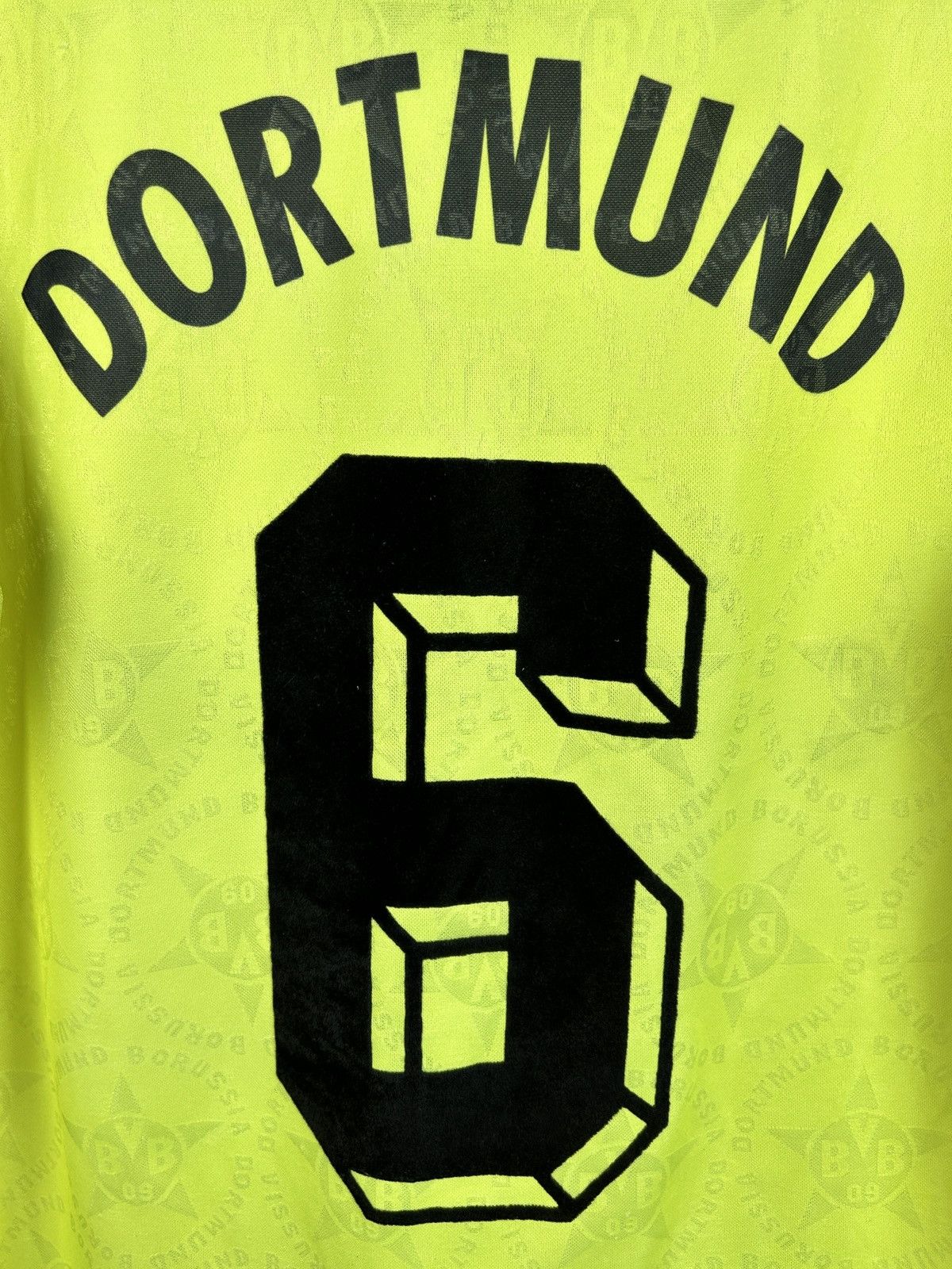 Nike Nike BVB Borussia Dortmund 1994/95 #6 Sammer Home Jersey Size US S / EU 44-46 / 1 - 6 Thumbnail