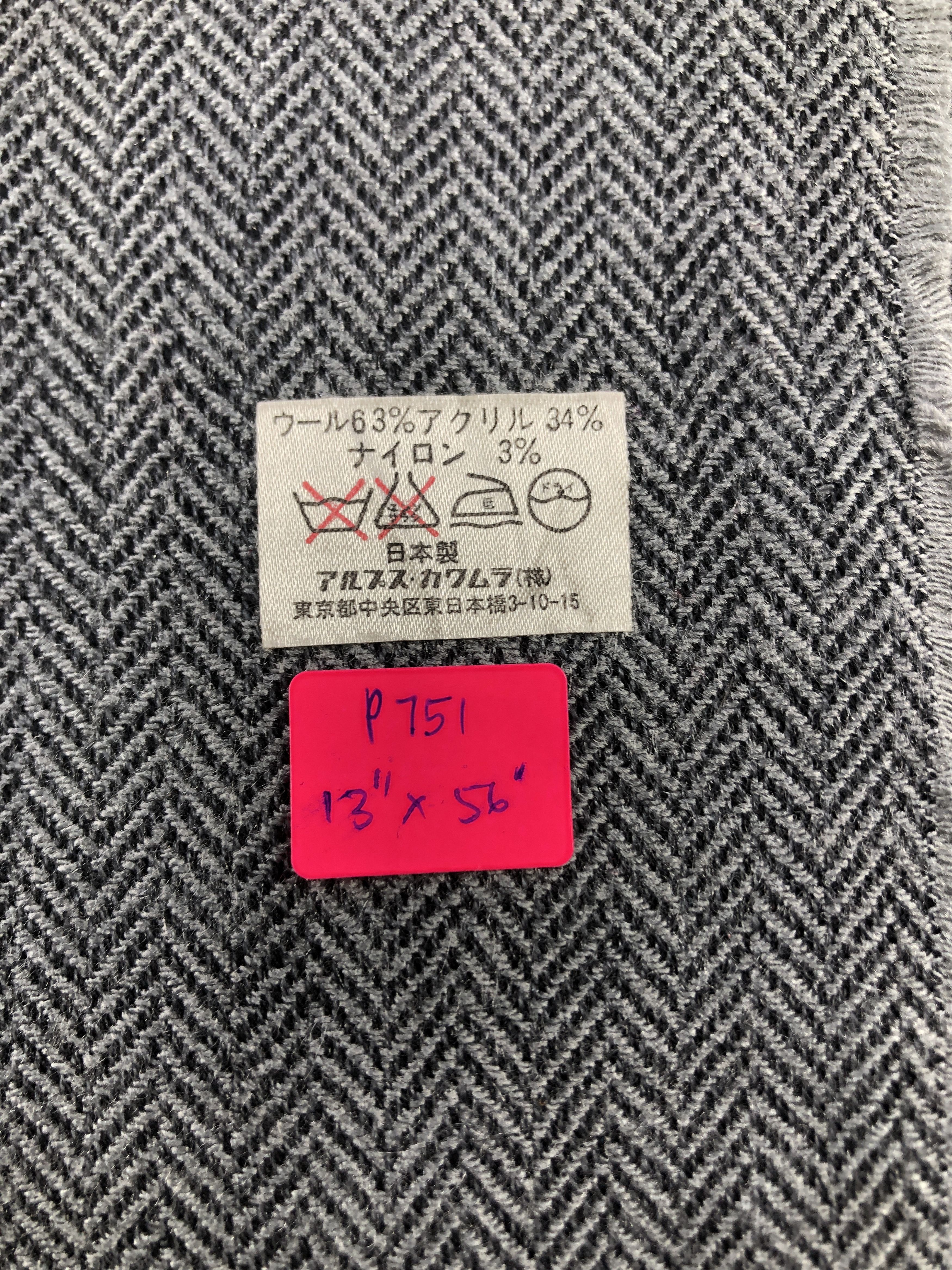 Pierre Balmain Pierre Balmain Scarf / Muffler / Neckwear P751 Size ONE SIZE - 5 Thumbnail