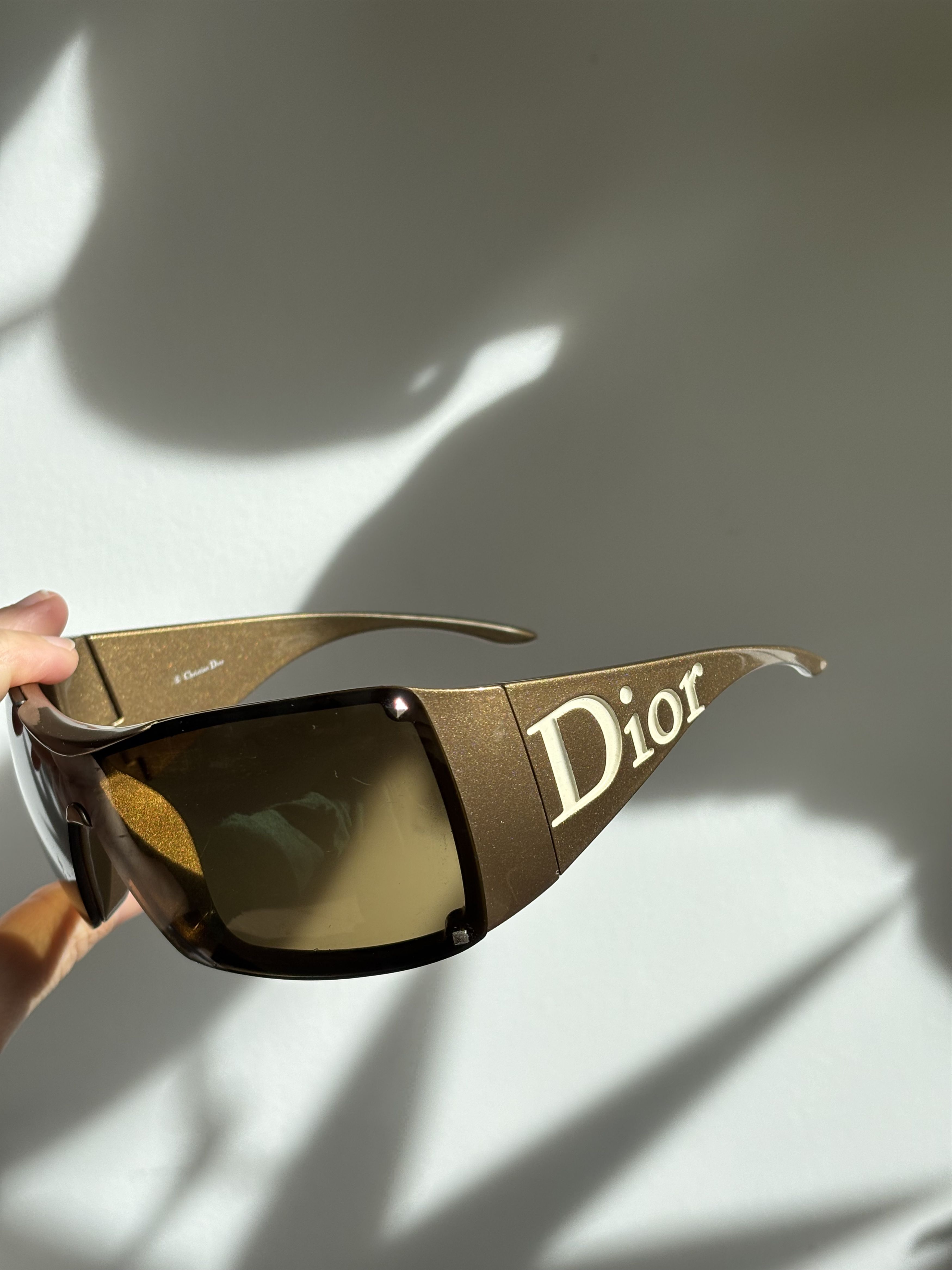 Dior DIOR Sunglasses Overshine Mask Ski Wrap Shield Logo Size ONE SIZE - 1 Thumbnail