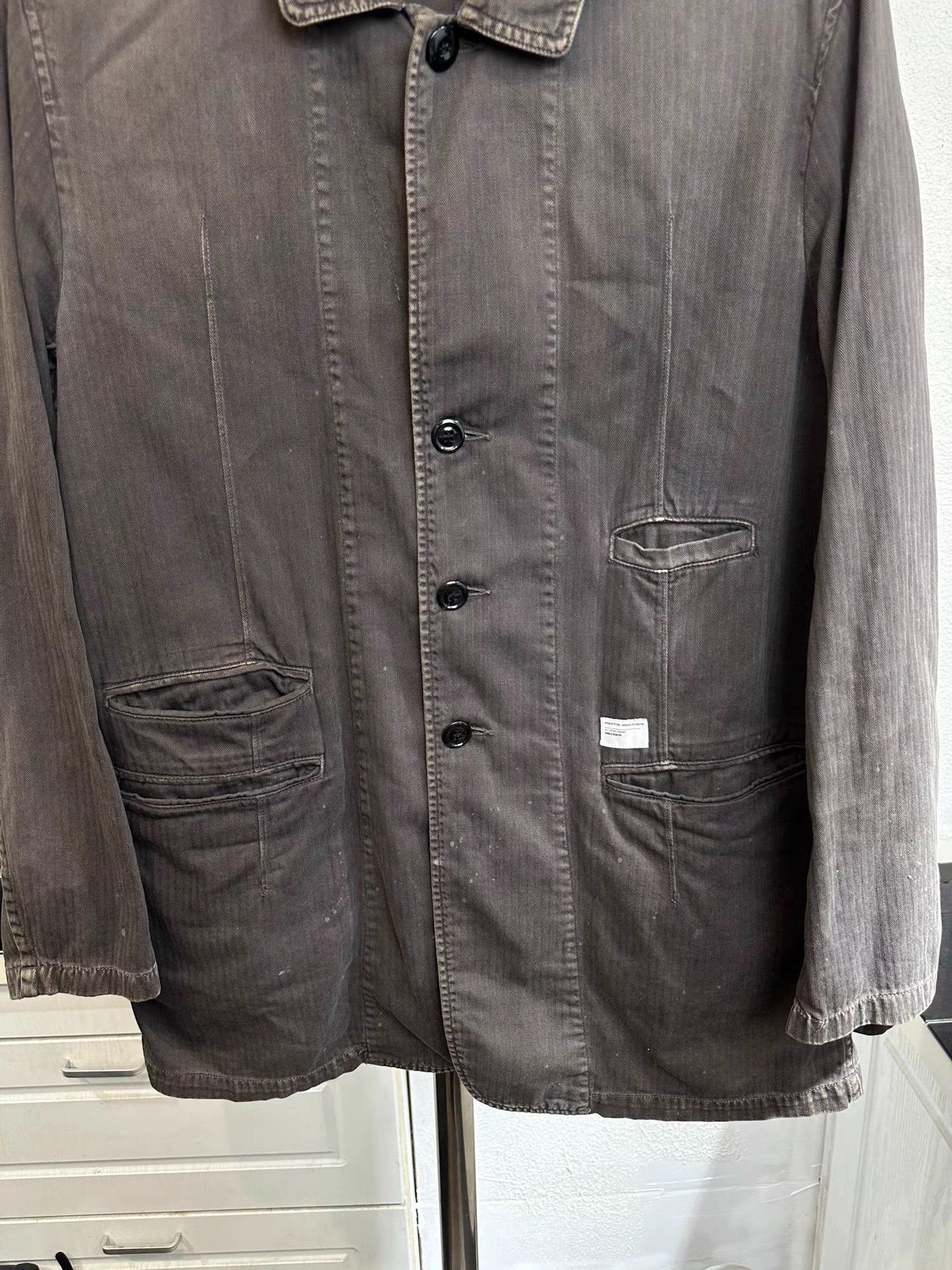 Undercover UNDERCOVER 11SS Washed Splatter French Worker Jacket K20 Size US M / EU 48-50 / 2 - 3 Thumbnail