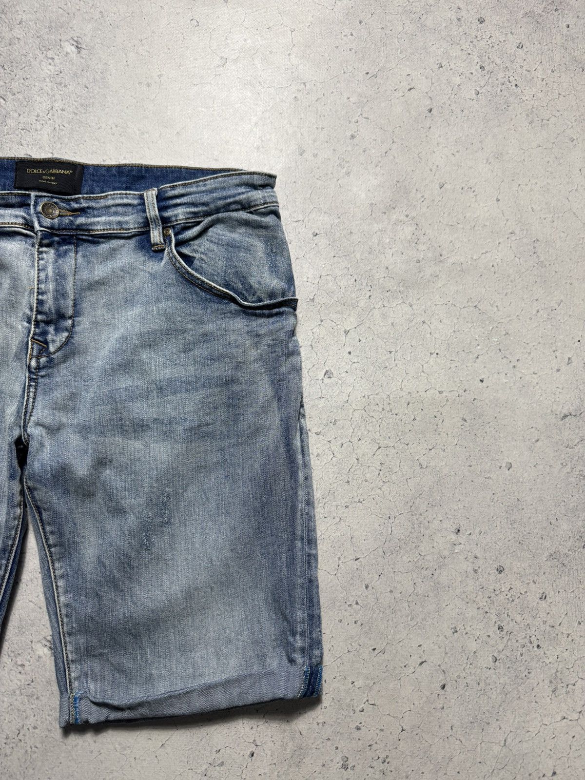 Dolce & Gabbana Dolce & Gabbana Denim Luxury Shorts Size 33 Size US 33 - 3 Thumbnail