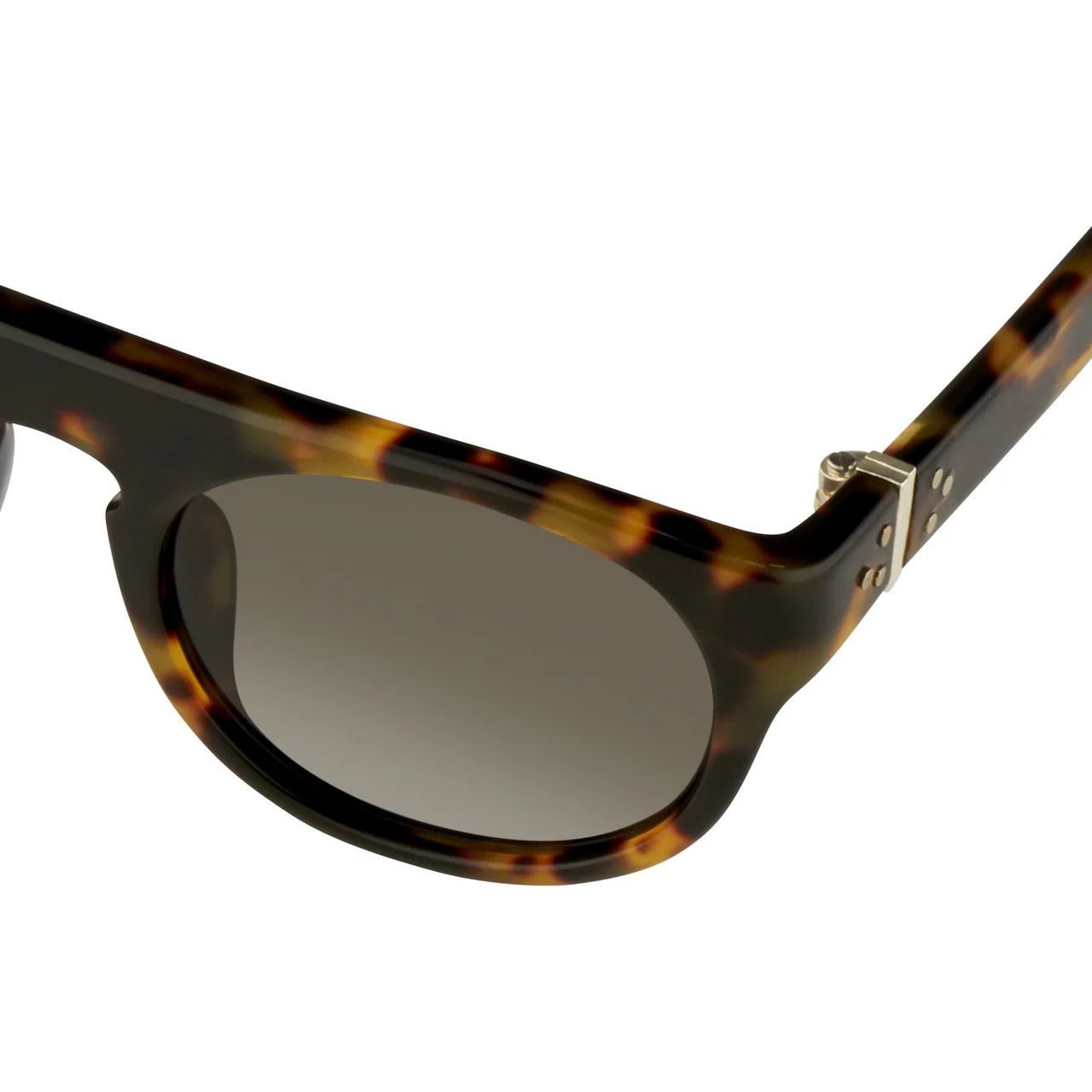 Ann Demeulemeester Ann Demeulemeester Sunglasses Flat Tortoise Shell and Grey Size ONE SIZE - 3 Thumbnail