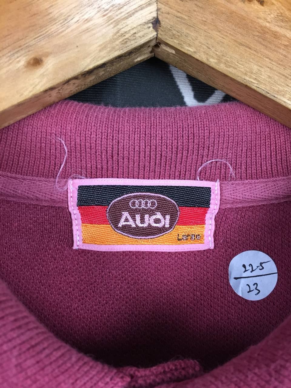 Vintage Vtg Audi Classic German Motorsport Boxy Fit Polo Shirt Size US L / EU 52-54 / 3 - 9 Thumbnail