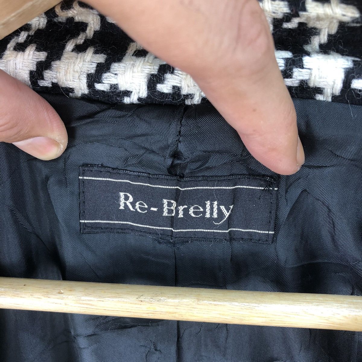 Japanese Brand Japanese Brand Re-Brelly Houndstooth Jacket Size M / US 6-8 / IT 42-44 - 12 Thumbnail