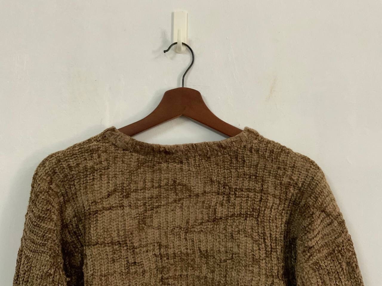 Japanese Brand Back Number Handknit Knitwear Size US M / EU 48-50 / 2 - 7 Thumbnail