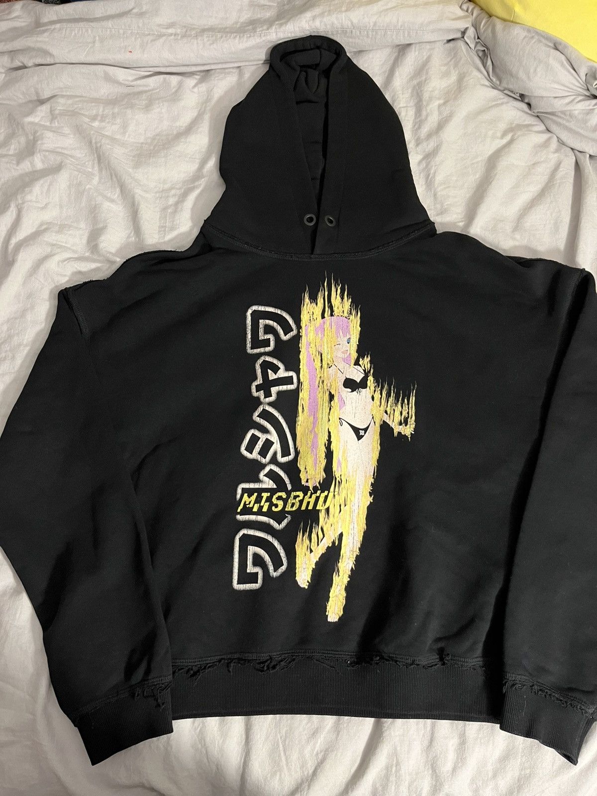 misbhv anime shibuya hoodie ミスビヘイブ MISBHV Shibuya Anime Misbehave Girl Hoodie schwarz | eBay