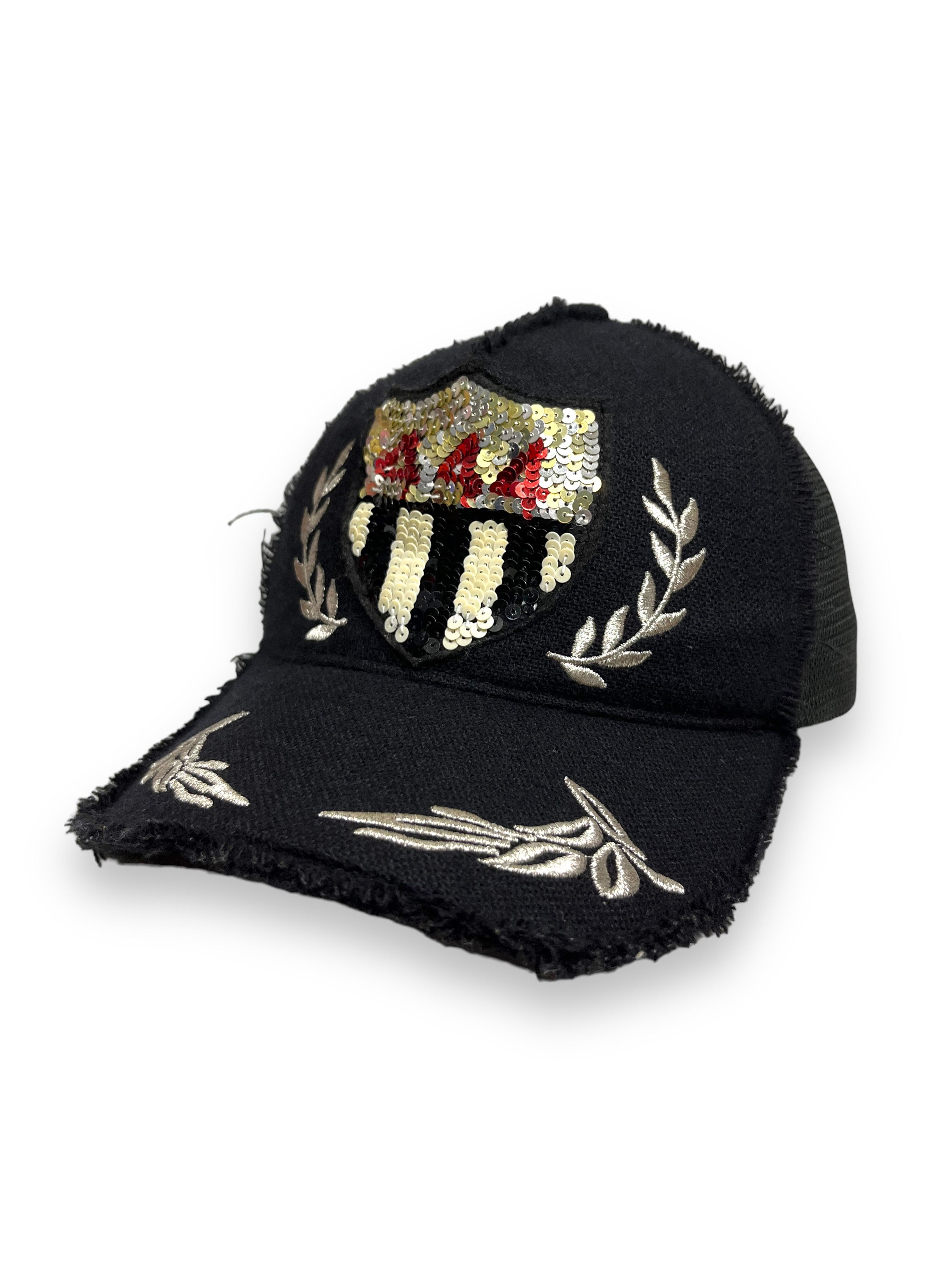 Hat Club 🔥Designer YOSHINORI KOTAKE Sequin Angel Number 444 Trucker Size ONE SIZE - 2 Thumbnail