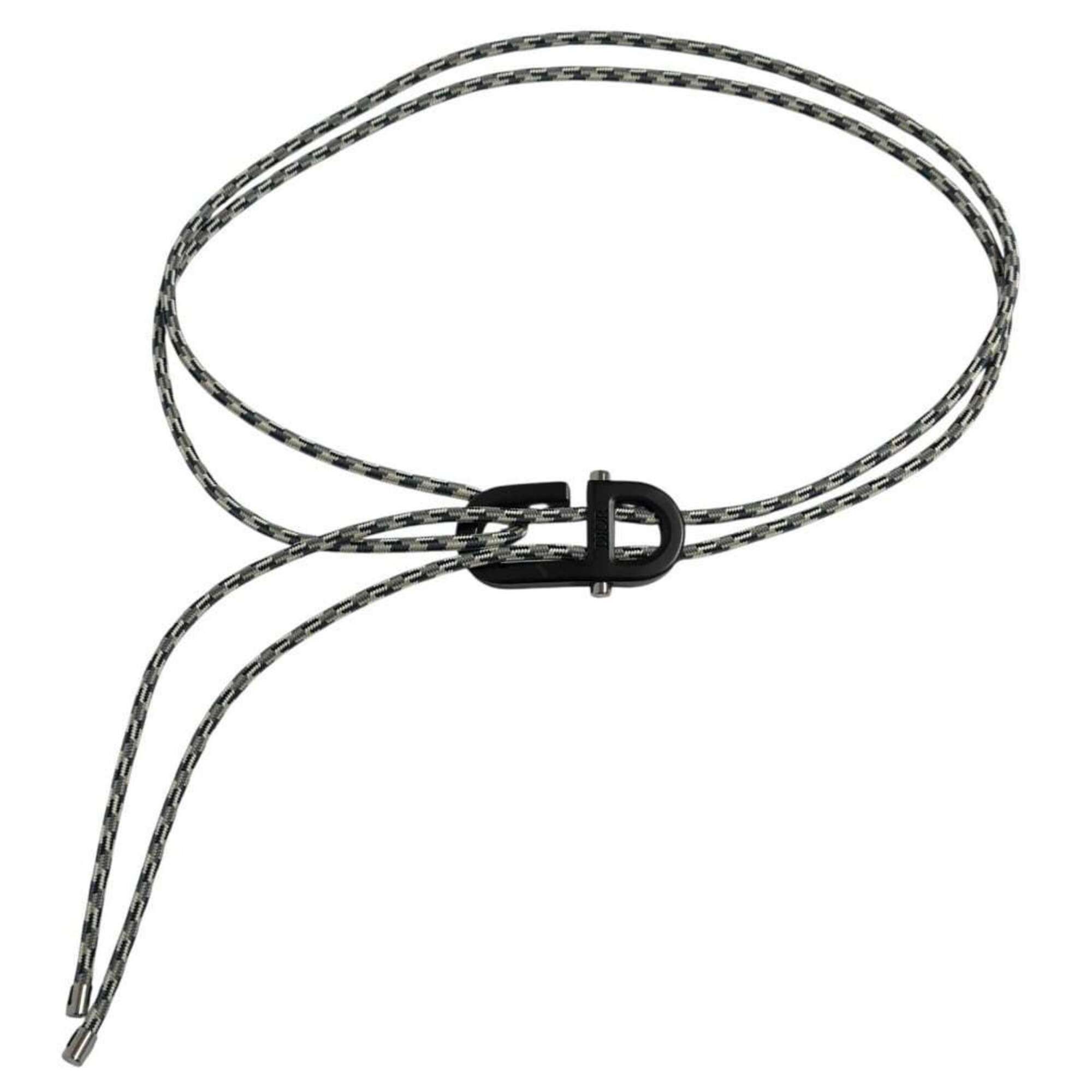 Dior Christian Dior Dior Men's Rope Belt, Adjustable Size, Maximum Inner Circumference 104cm, CD, Black Size ONE SIZE - 1 Thumbnail