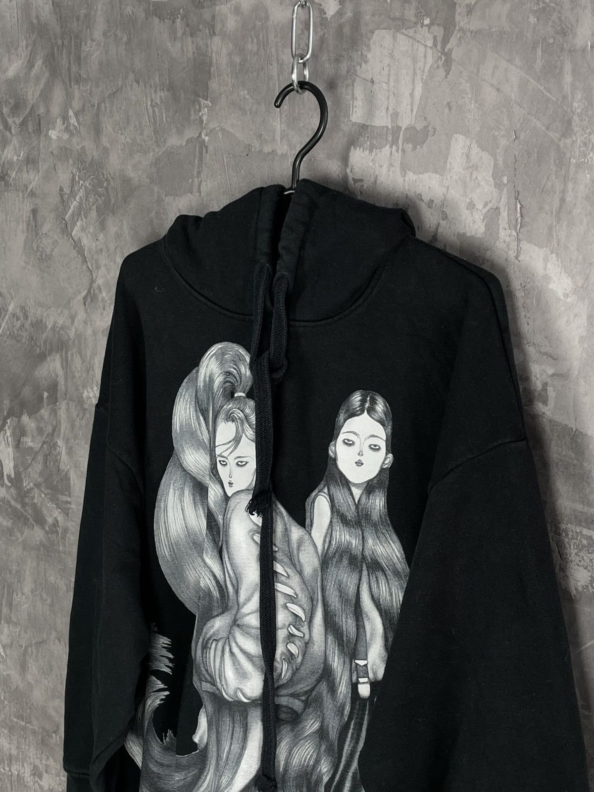Designer × Zara Laura Laine X Zara Graphic Hoodie Size L / US 10 / IT 46 - 7 Thumbnail