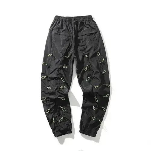 VIBE Bungee Cord Black Pants Sweatpants Joggers Size US 32 / EU 48 - 4 Thumbnail