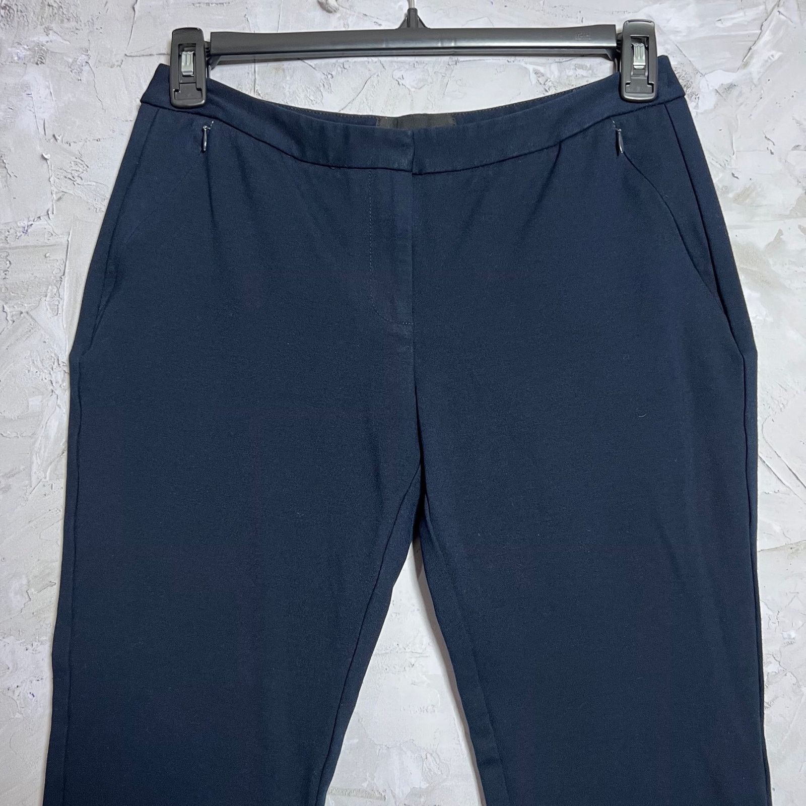KOBI HALPERIN Kobi Halperin Alexandra Navy Ankle Pants 10 Size 32" / US 10 / IT 46 - 5 Thumbnail