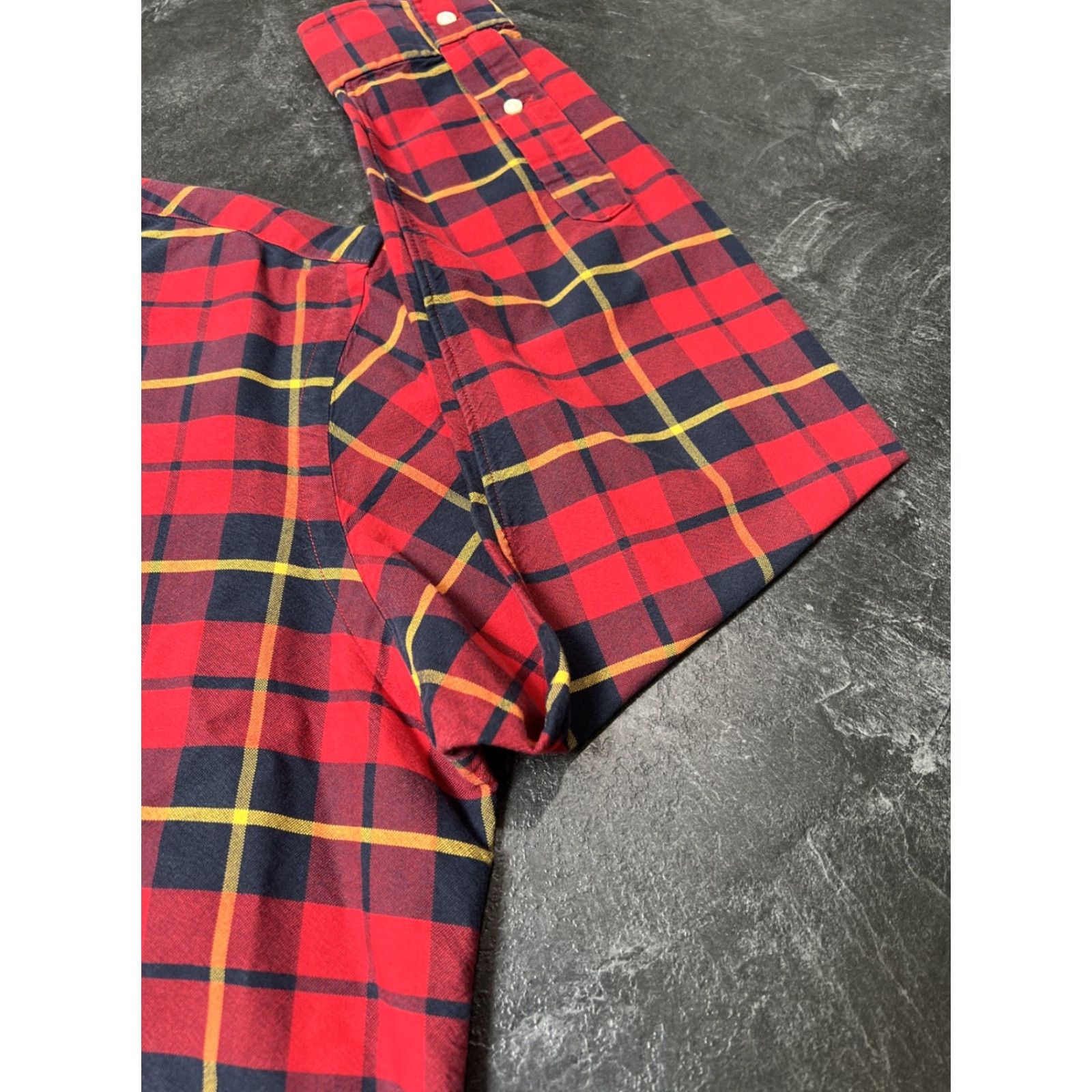 Polo Ralph Lauren Polo Ralph Lauren Men Regular Medium Red Plaid Long Sleeve Button-Up Shirt Size US M / EU 48-50 / 2 - 2 Thumbnail