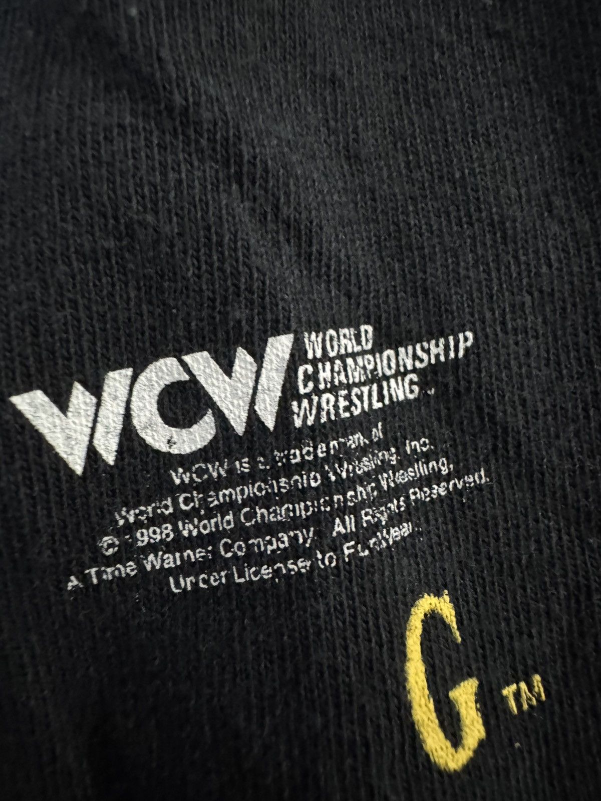 WCW/nWo 90s WCW goldberg who’s next authentic wrestling t sweatshirt Size US M / EU 48-50 / 2 - 4 Thumbnail