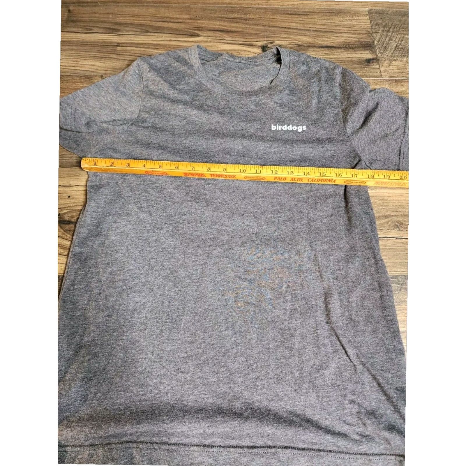 Logo 7 Mens Gray Bird Dog T Shirt Short Sleeve Logo Crew Neck Small Size US S / EU 44-46 / 1 - 3 Thumbnail