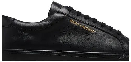 Saint Laurent Paris oc11z0126 606833 Andy Sneakers in Leather in Black Size US 7 / EU 40 - 3 Thumbnail