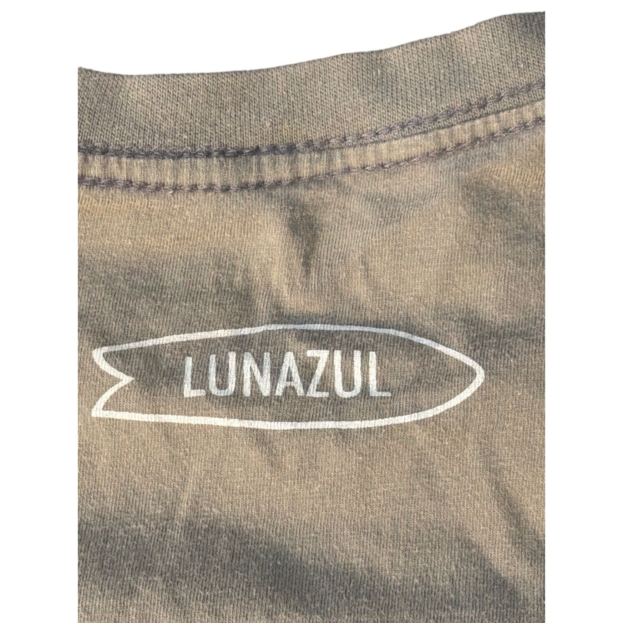 Other Lunazul Sayulita Graphic T Shirt 100% Cotton Crew Neck Gray Size US S / EU 44-46 / 1 - 6 Thumbnail