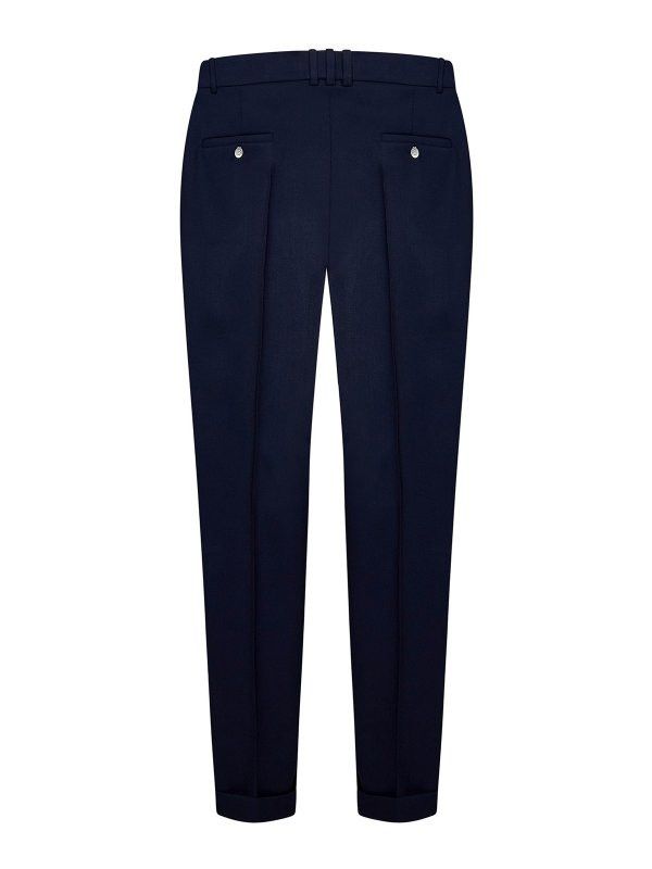 Balmain o1y0426 Casual Pant in Midnight Blue Size US 32 / EU 48 - 3 Thumbnail