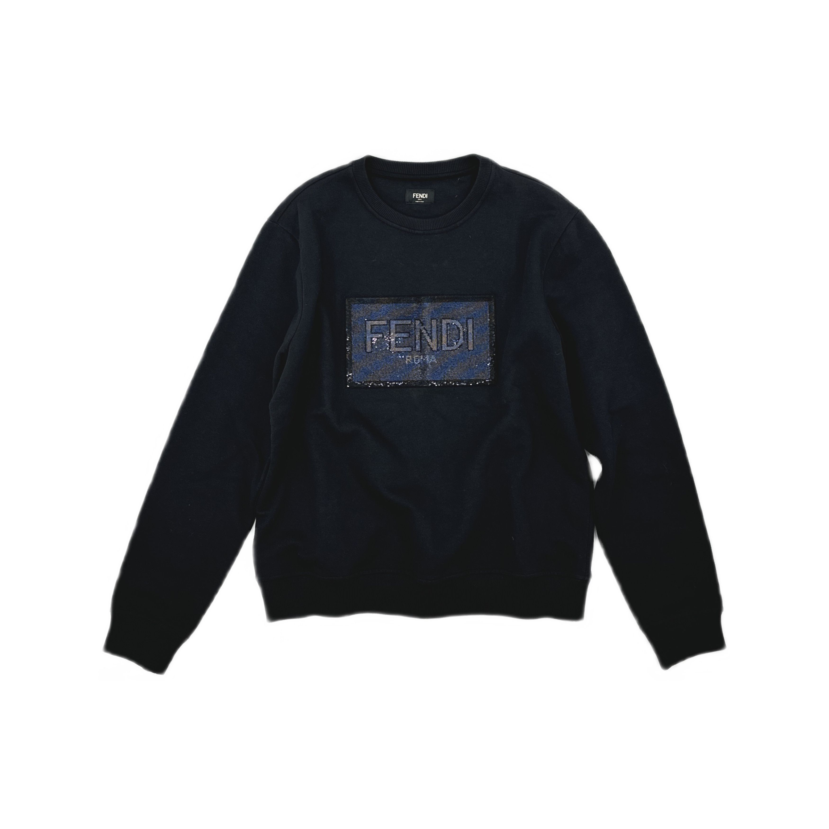 Fendi Fendi Logo Patch Sweatshirt Size M Size US M / EU 48-50 / 2 - 1 Thumbnail