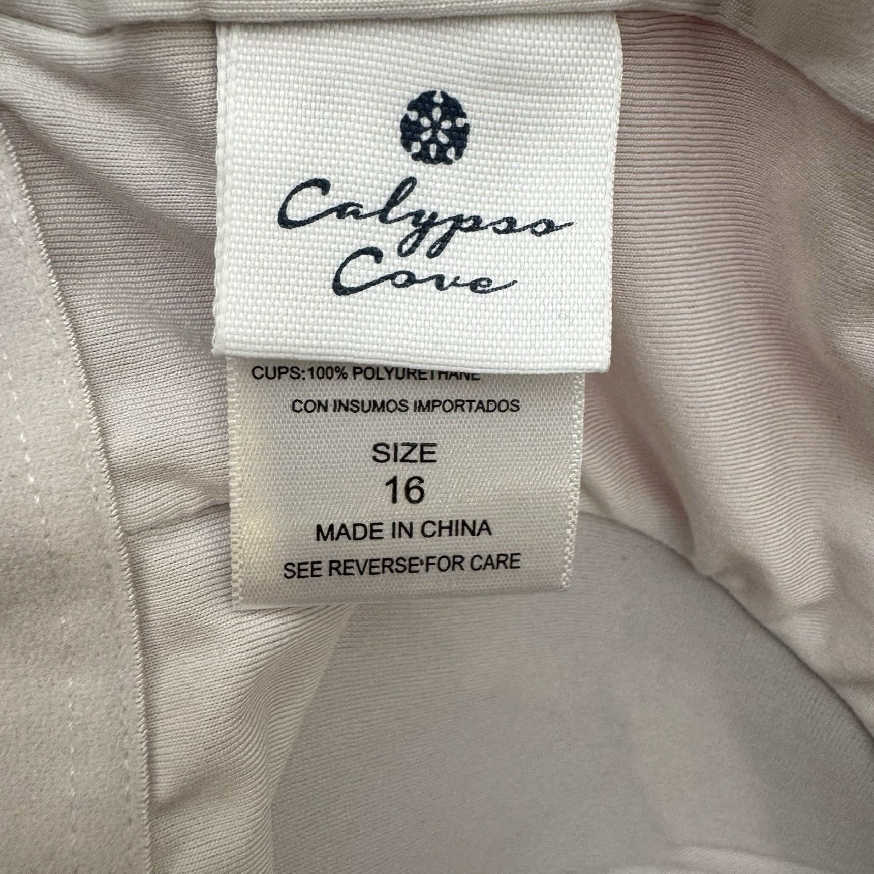 Vintage Calypso Cove Swim Skirt 16 Women One Piece Blue Beach Modest Tropical Chic Resort Island Vacation Fun Mens? Girls? Size 38" / US 16 / IT 52 - 7 Thumbnail