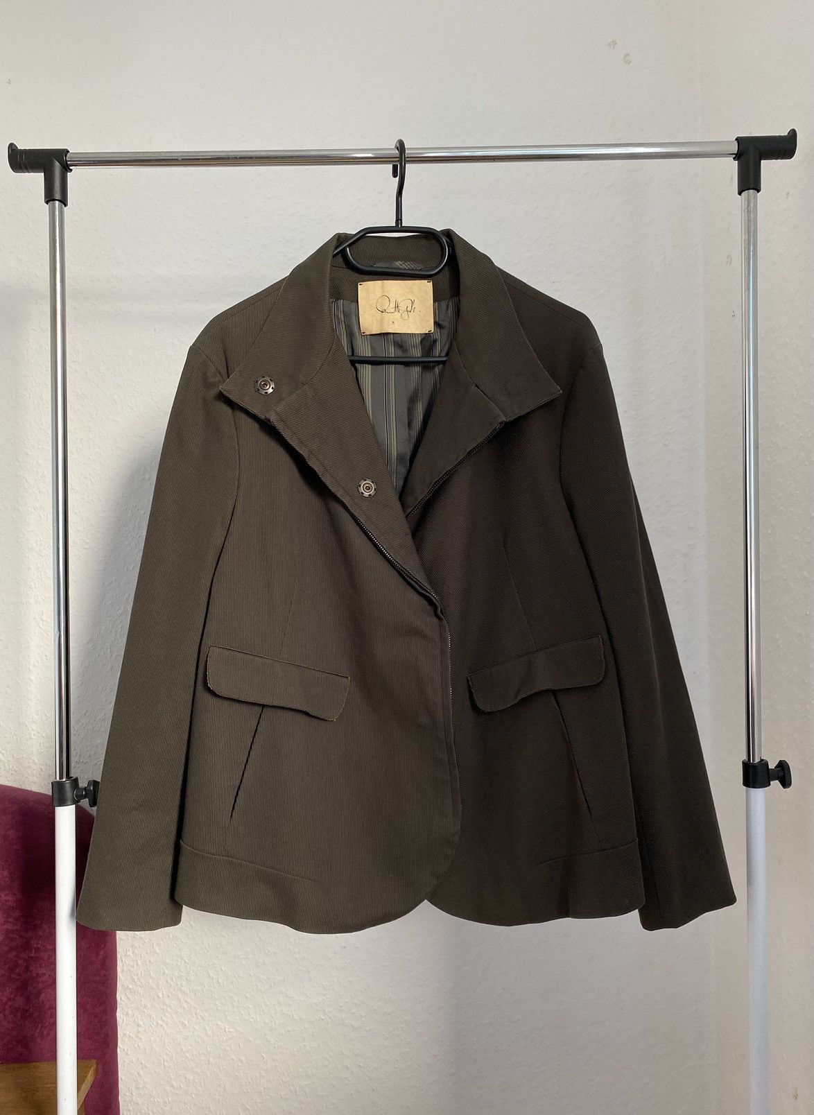 Annette Gortz Annette Gortz Cotton Jacket Sz 44 Khaki like Rundholz Oska Size L / US 10 / IT 46 - 1 Thumbnail