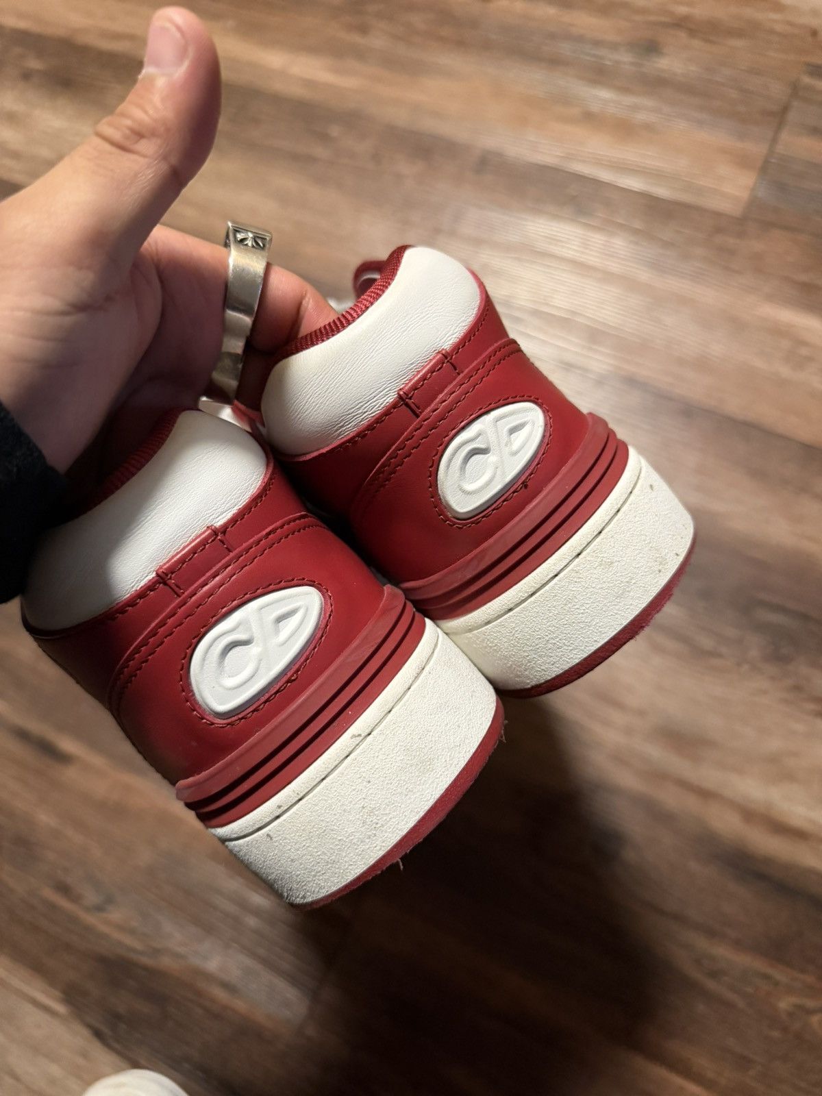 Dior Red Dior B57 Oblique Sneakers Size US 9 / EU 42 - 2 Thumbnail