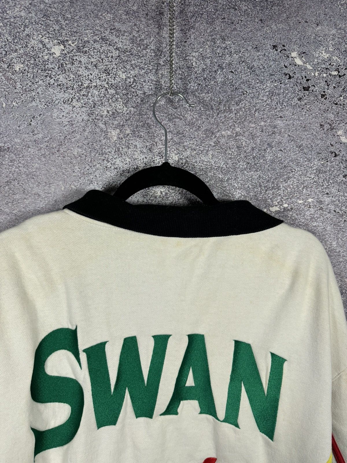Honda × Vintage SWAN HONDA MOTOR SUPERBIKE RACING JACKET LONG SLEEVE FULL ZP Size US XL / EU 56 / 4 - 22 Thumbnail