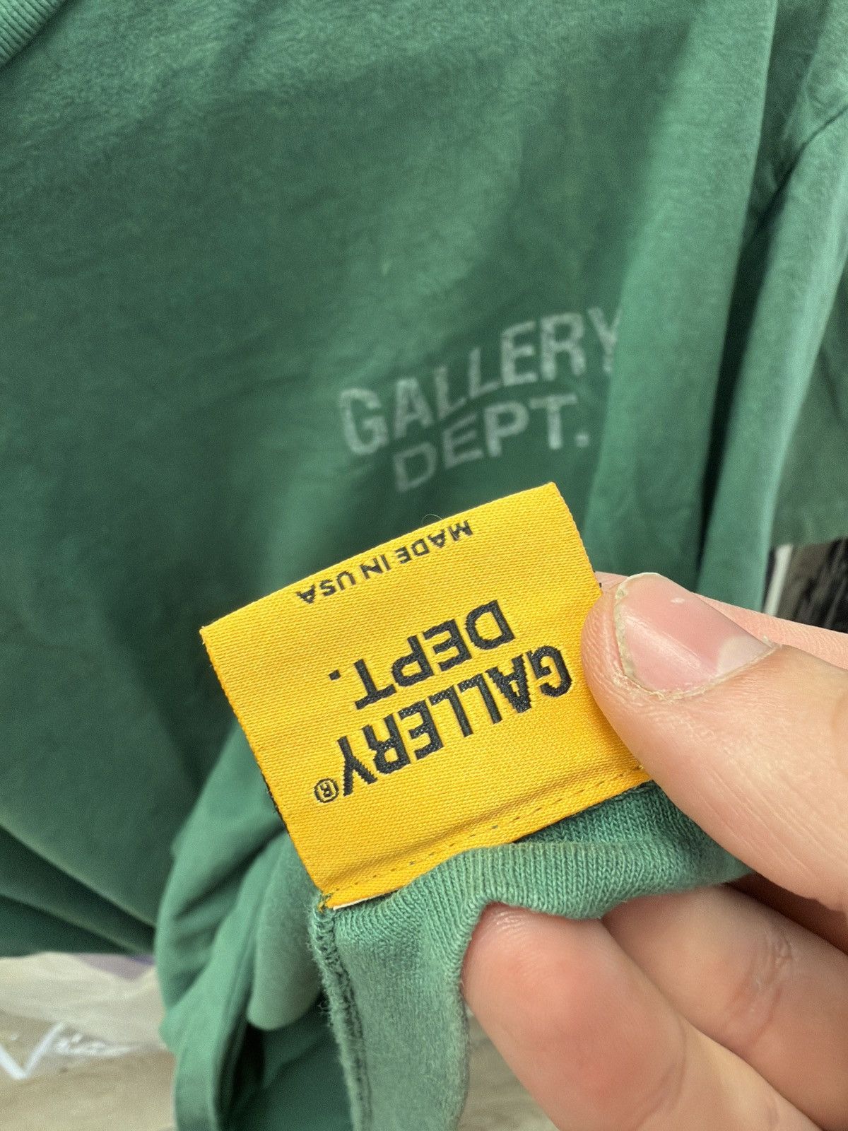 Gallery Dept. Green Graphic gallery dept vintage T-Shirt Size US M / EU 48-50 / 2 - 5 Thumbnail