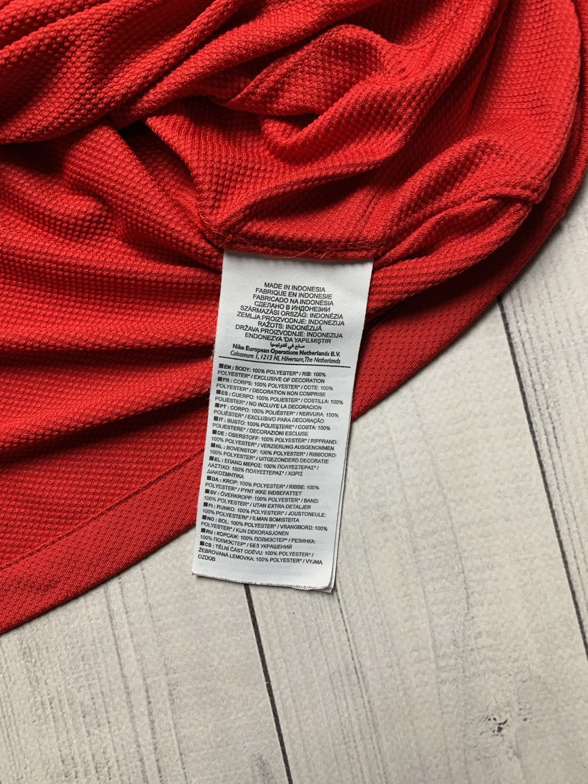 Nike × Vintage Vintage Nike Manchester United soccer jersey size L Size US L / EU 52-54 / 3 - 5 Thumbnail
