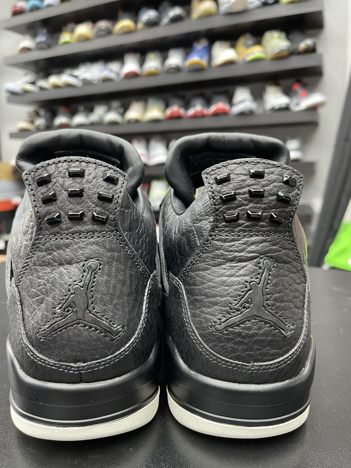Jordan Brand Size 13 - Jordan 4 Retro Pony Hair Black Size US 13 / EU 46 - 4 Thumbnail