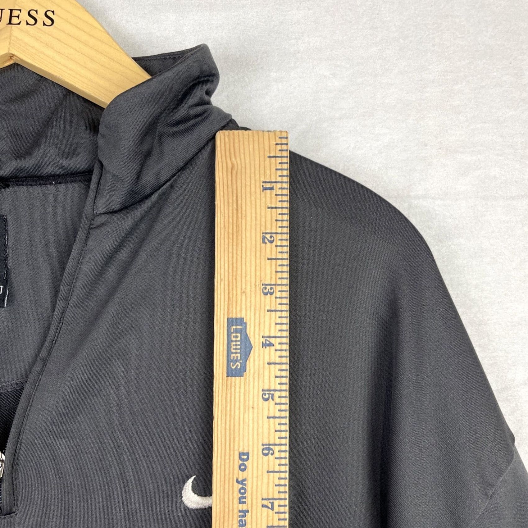 Nike Nike Vintage Sweater Mens XL Gray 1/4 Zip Pullover Tiger Woods Embroidered Logo Sports Outdoor Classic Nike Shirt Size US XL / EU 56 / 4 - 6 Thumbnail