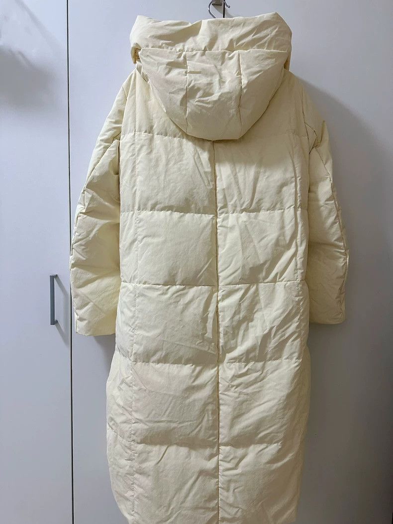 Jil Sander Jil Sander White cotton quilt style down jacket Size XS / US 0-2 / IT 36-38 - 3 Thumbnail