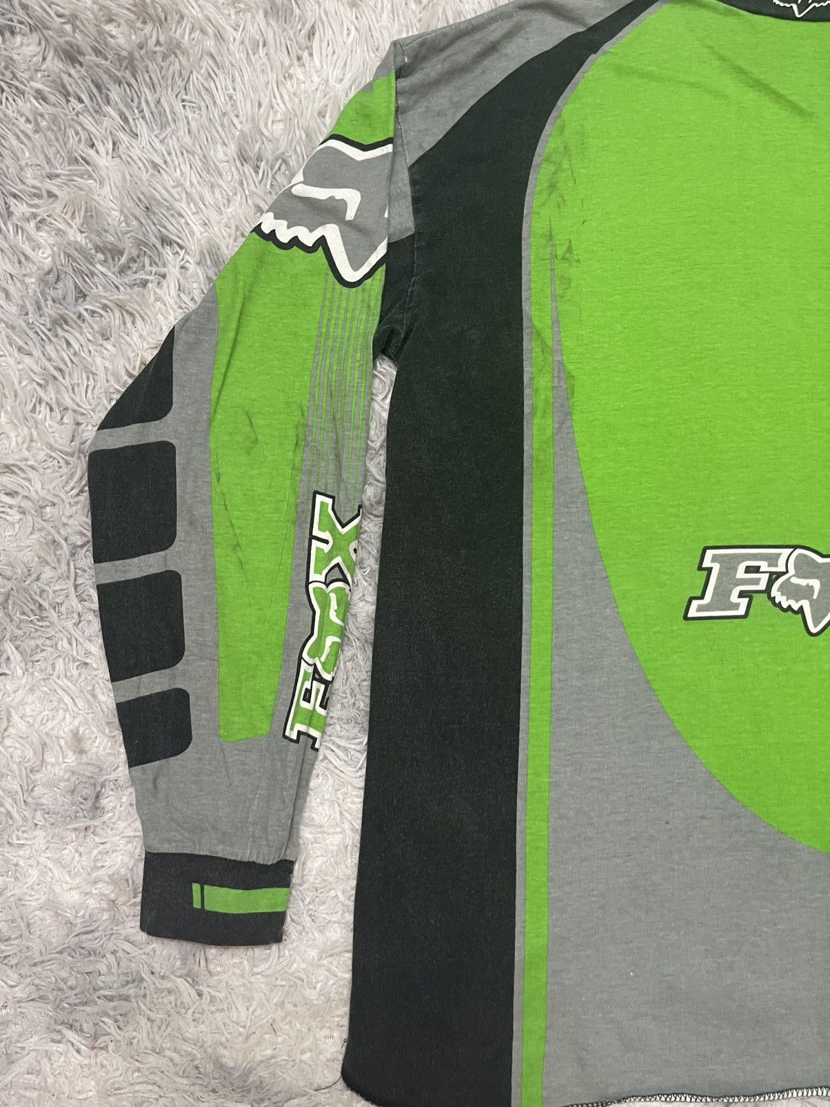 Fox Racing VINTAGE FOX RACING SHIRT GREEN COLOUR RARE Size US L / EU 52-54 / 3 - 14 Thumbnail