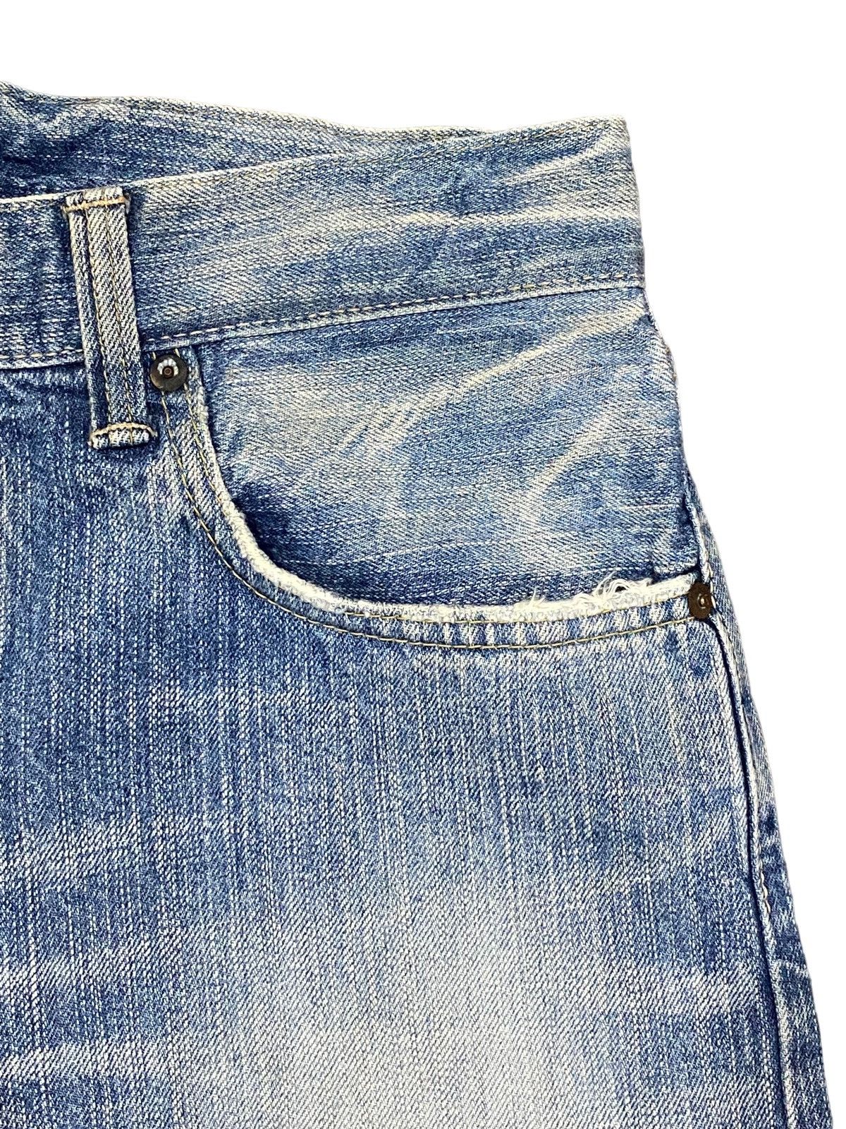 Edwin Vintage Edwin Redline 505ZX Size 29x32 Size US 29 - 7 Thumbnail