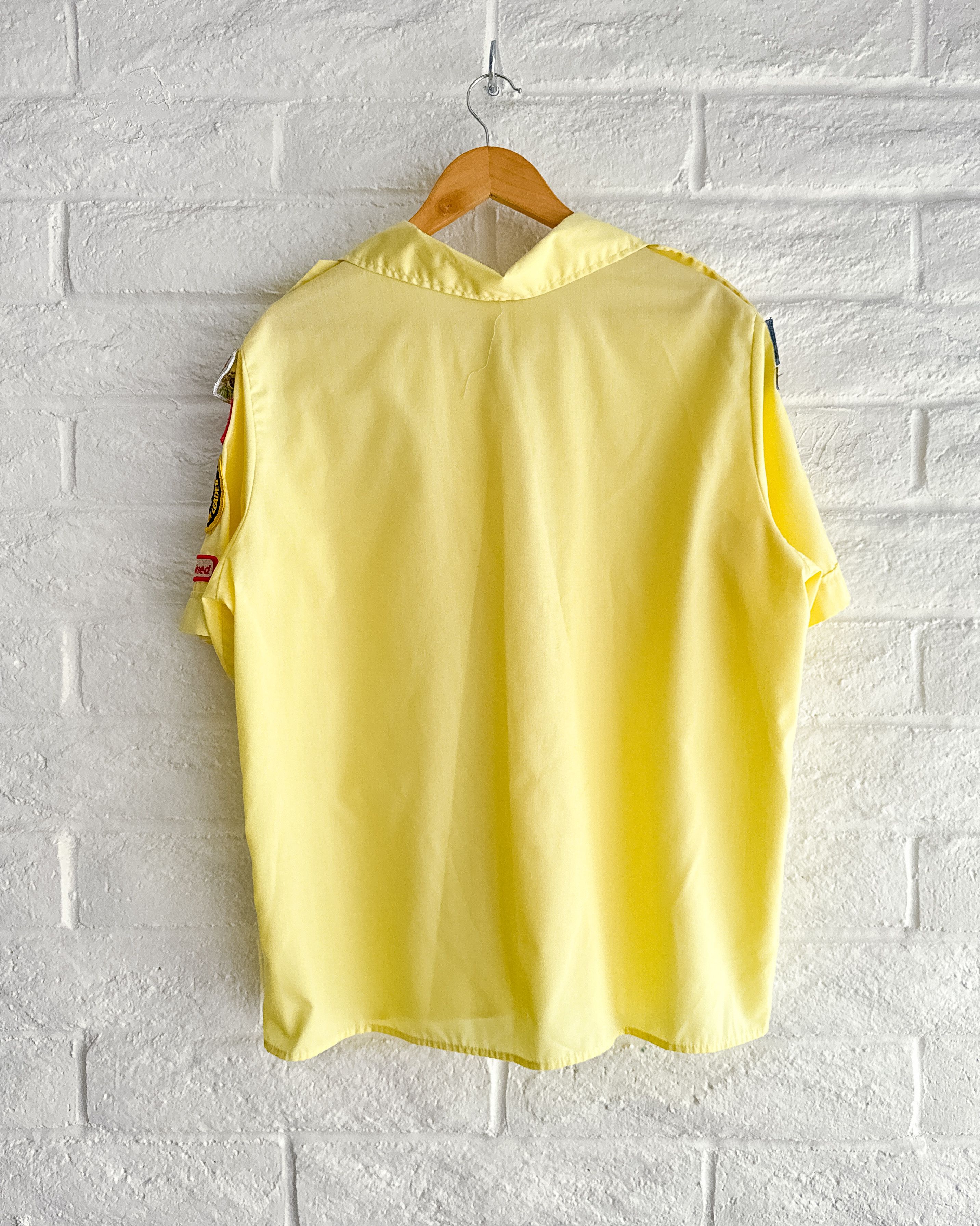 Vintage Vintage 80s Boy Scouts Of American Shirt Yellow XL San Diego Size US XL / EU 56 / 4 - 8 Thumbnail