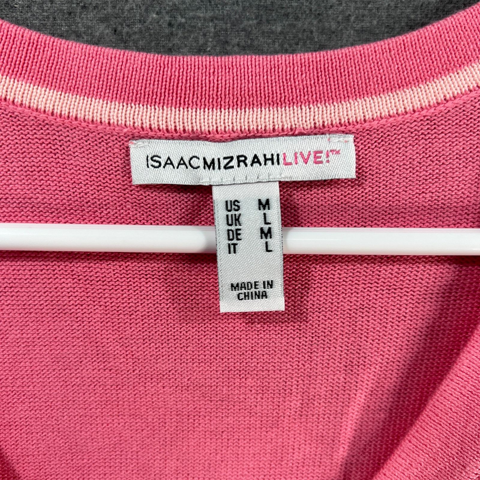 Isaac Mizrahi Isaac Mizrahi LIVE! Button-Front Sweater Cardigan Size M / US 6-8 / IT 42-44 - 3 Thumbnail