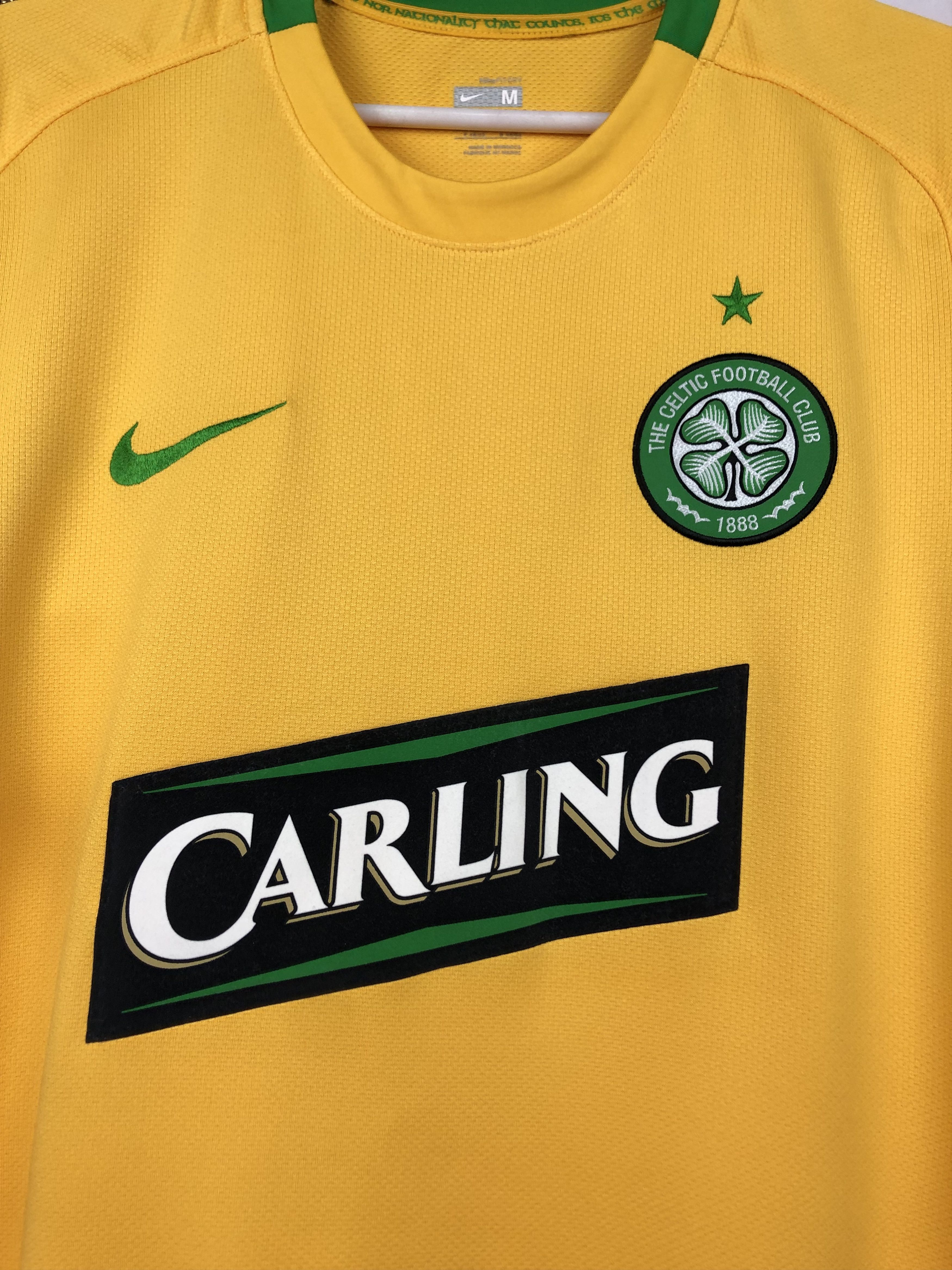 Nike Celtic football shirt 2008 Soccer Nike Jersey Mens Trikot Size US M / EU 48-50 / 2 - 3 Thumbnail