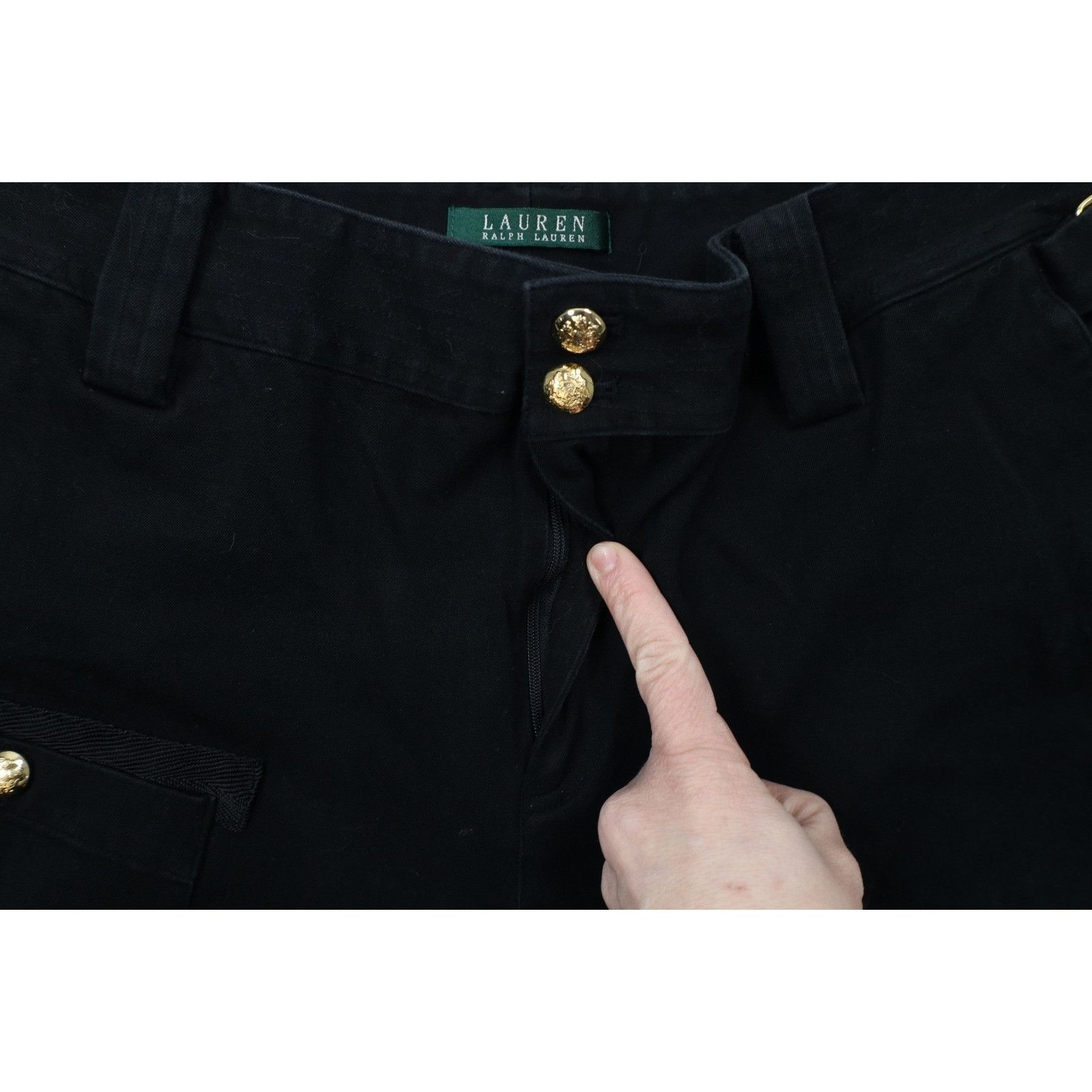Polo Ralph Lauren Vintage 90s Ralph Lauren Distressed Side Buckle Cargo Pants Size 36" / US 14 / IT 50 - 7 Thumbnail
