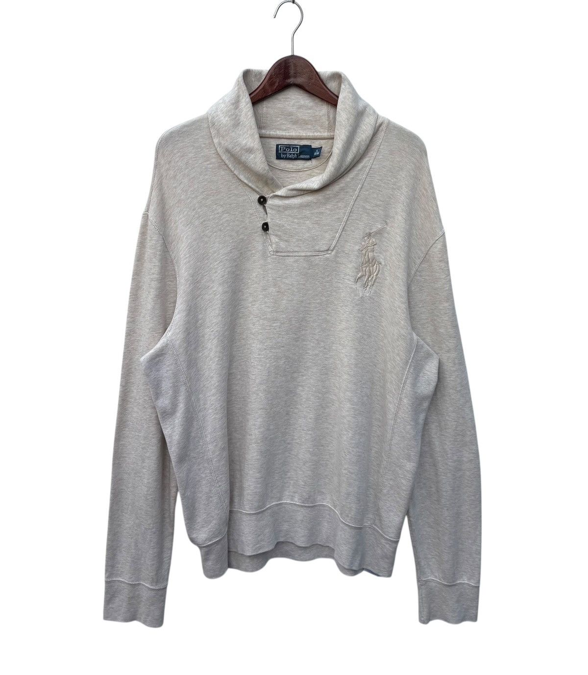 Polo Ralph Lauren Polo Ralph Lauren Big Pony Padded Sweatshirt Size US M / EU 48-50 / 2 - 2 Thumbnail