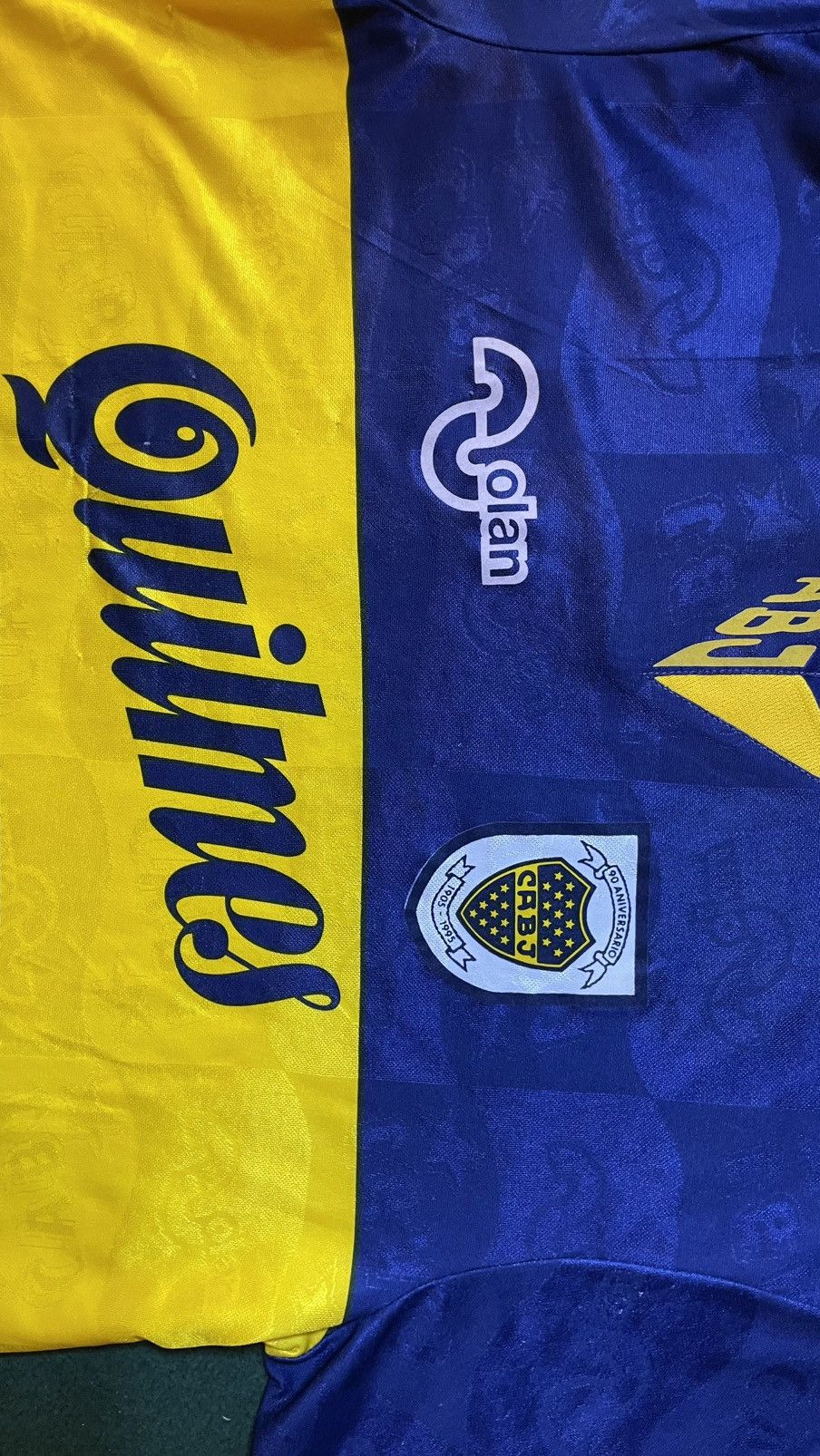 Other 1995 Boca Juniors Home Jersey Size US L / EU 52-54 / 3 - 2 Thumbnail